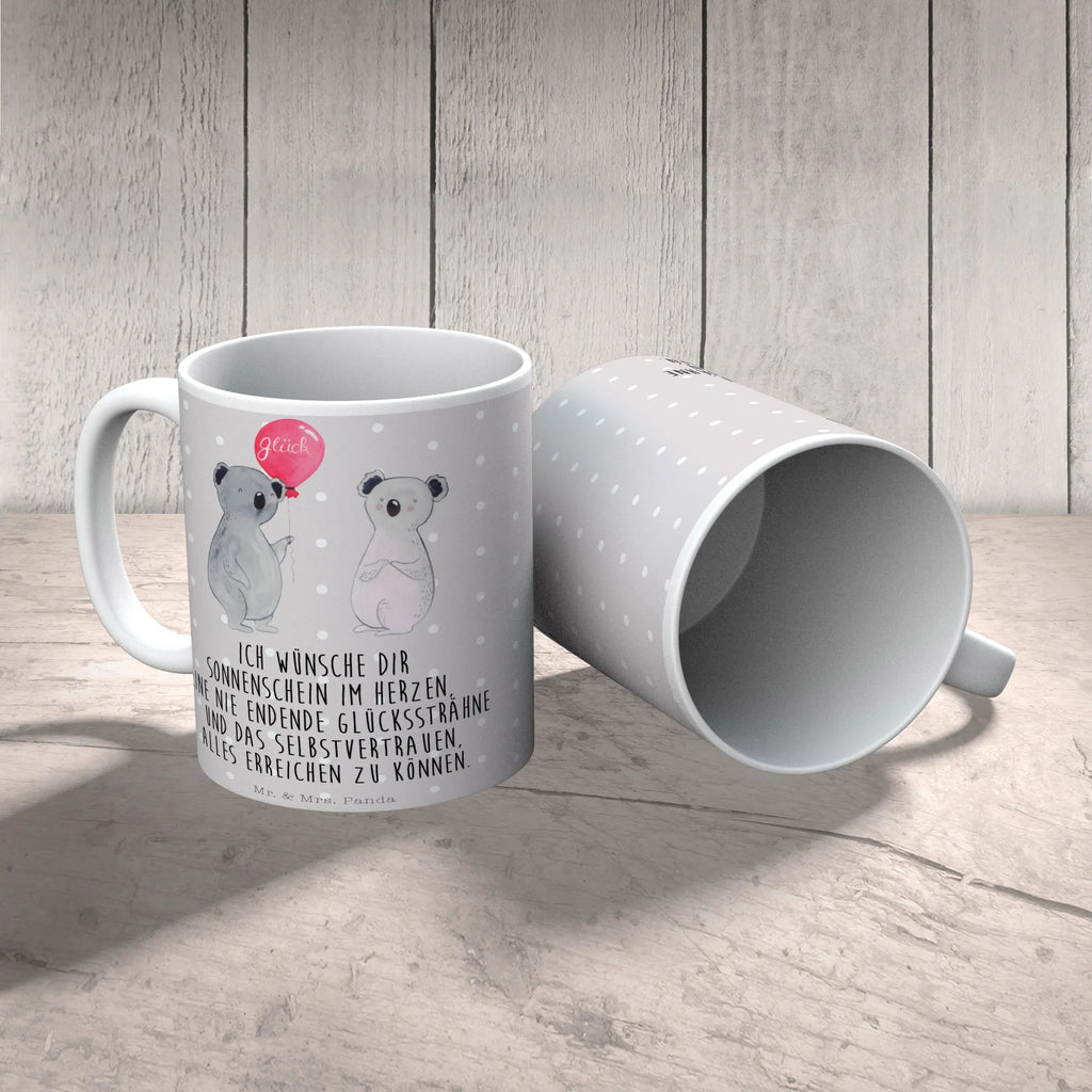Tasse Koala Luftballon Henkeltasse, Keramiktasse, Kaffeebecher, Kaffeepott, Geschenktasse, hochwertige tasse, Dekotasse, design tasse, Teepott, Kaffeetasse, Teebecher, kaffeebecher bedruckt, schöne tasse, Designtasse, Motivtasse, Kakaotasse, Bürotasse, Bürobecher, kaffeebecher keramik, Trinkbecher, Frühstücksbecher, Coffee Mug, Tasse mit Motiv, Sprüchetasse, Pott, heißgetränkebecher, statement tasse, Becher, Frühstückstasse, Tasse, milchkaffeetasse, haferl, Keramikbecher, Trinktasse, Teetasse, Henkelbecher, kaffeetasse bedruckt, Tasse mit Spruch, tasse für kaffee, Bedruckte Tasse, kaffeetasse keramik, Mug, tasse für büro, Koala, Koalabär, Luftballon, Geschenk, Party, Geburtstag