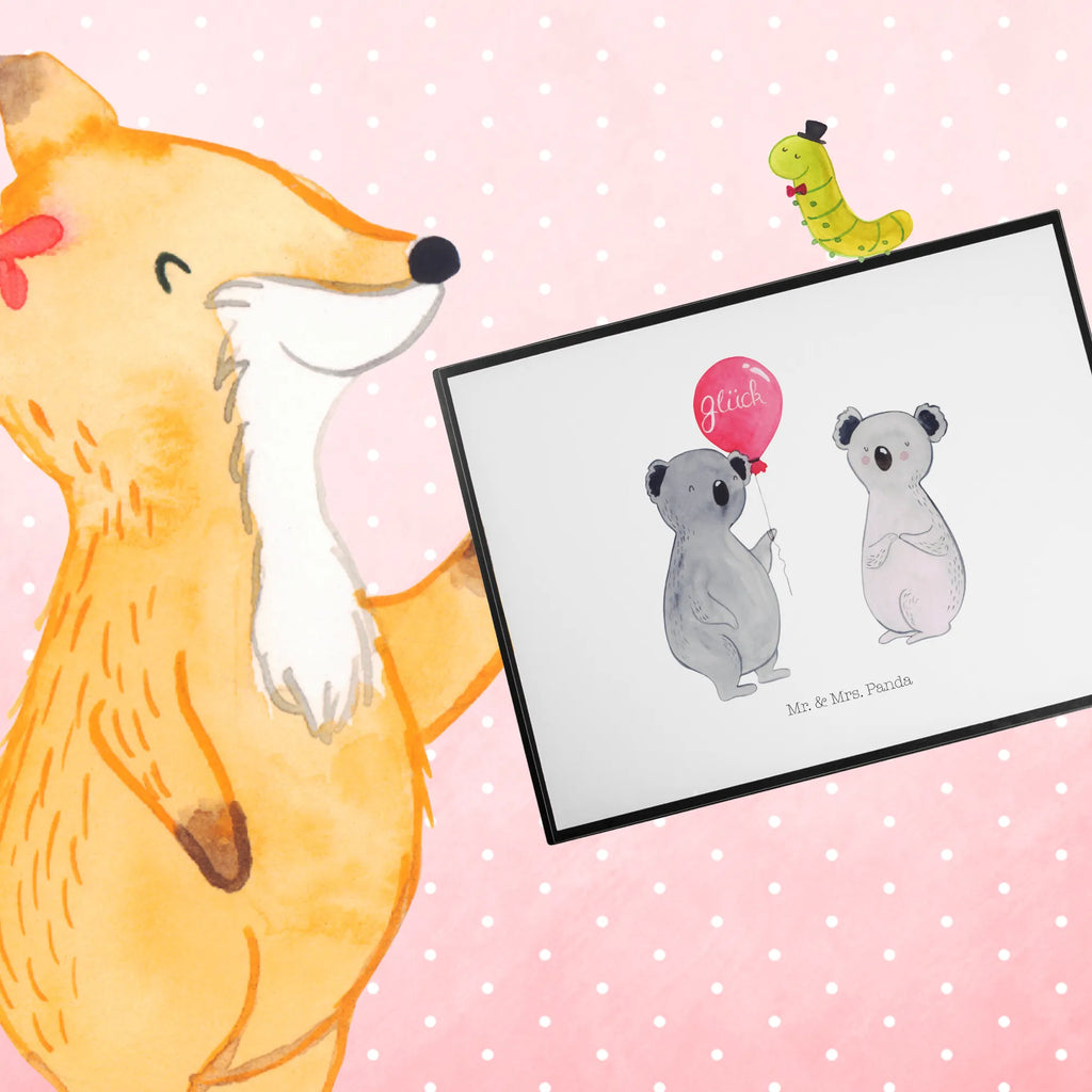 Schreibtischunterlage Koala Luftballon Schreibtisch Unterlagen, Schreibtischauflage, Schreibunterlage, Büroartikel, Schreibtischunterlage Groß, Bürobedarf, Schreibwaren, Koala, Koalabär, Geschenk, Party, Luftballon, Geburtstag