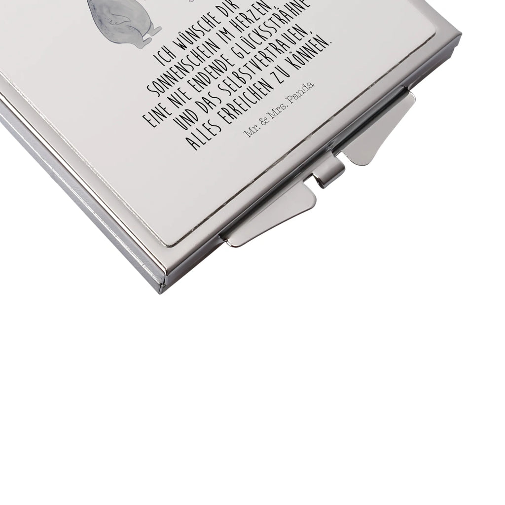 Handbag mirror Koala bear balloon silver, square, make-up mirror, make up, mirror, handbag, Koala, present, party, birthday, koala, balloon