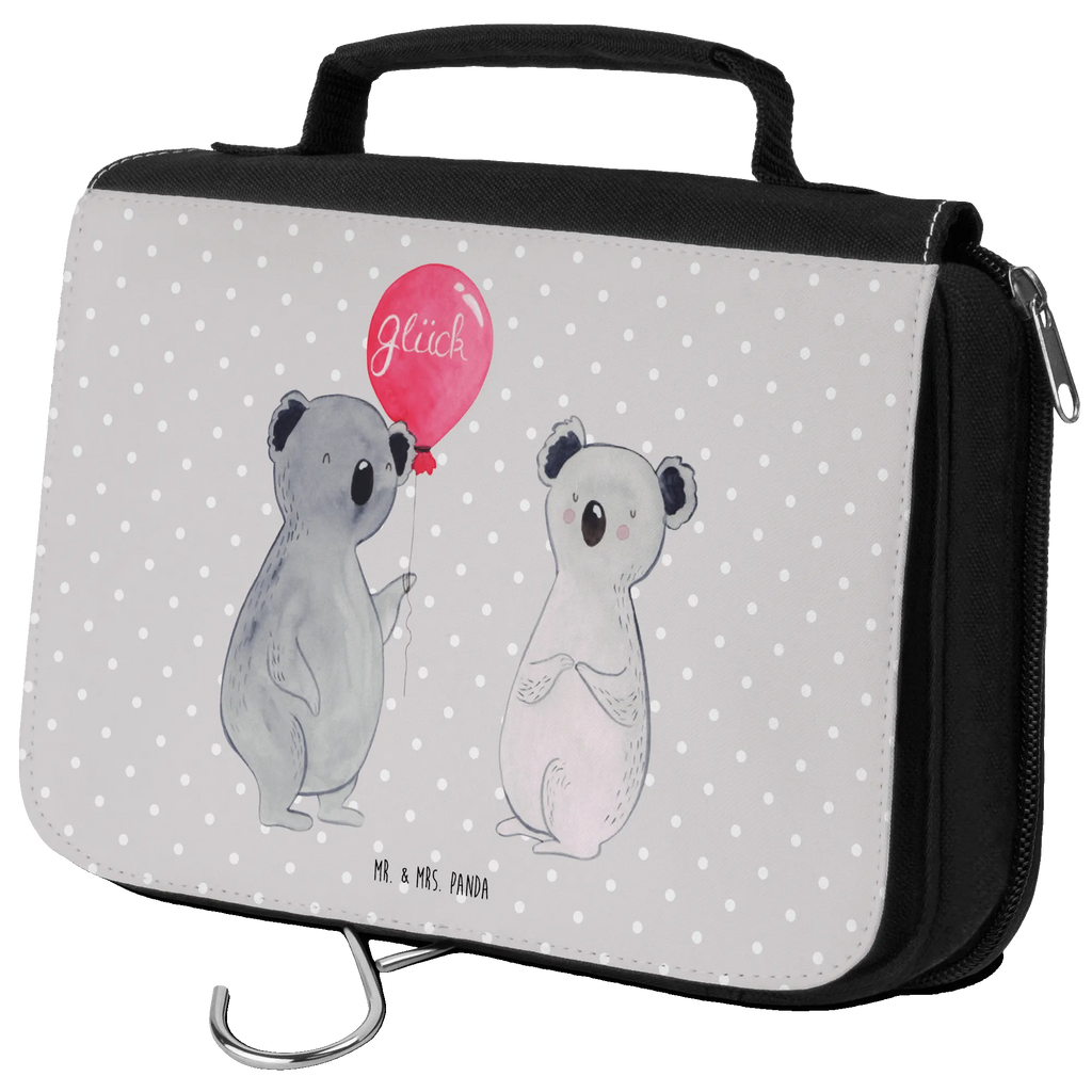 Kosmetyczka koala balon Necessaire, badtasche, Waschtasche, Waschbeutel, hygienebeutel, Kosmetiktasche, Schminkbeutel, Toilettentasche, Kulturbeutel, hygienetasche, Kulturbeutel Waschbar, Kulturtasche, Reisebeutel, Schminktasche, beautycase, Koala, Koalabär, Geburtstag, Geschenk, Party, Luftballon