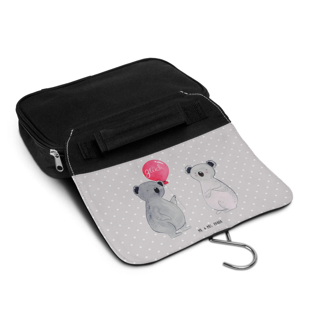 Kosmetyczka koala balon Necessaire, badtasche, Waschtasche, Waschbeutel, hygienebeutel, Kosmetiktasche, Schminkbeutel, Toilettentasche, Kulturbeutel, hygienetasche, Kulturbeutel Waschbar, Kulturtasche, Reisebeutel, Schminktasche, beautycase, Koala, Koalabär, Geburtstag, Geschenk, Party, Luftballon