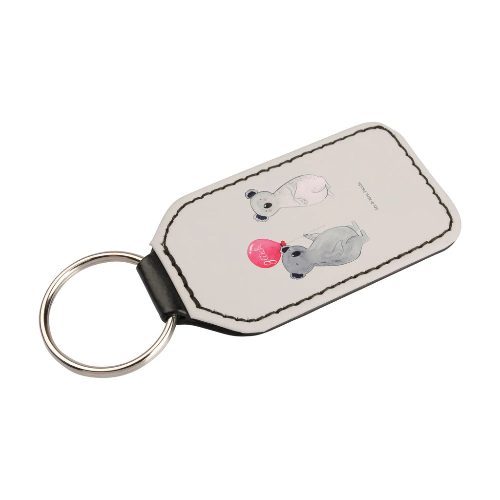 Rectangular key ring Koala bear balloon pendant, keychain, bag pendant, lucky charm, key ring, Koala, balloon, present, party, birthday, koala