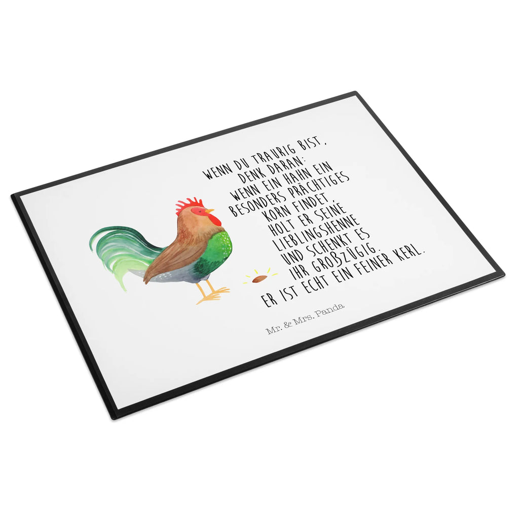 Schreibtischunterlage Hahn mit Korn arbeitsunterlage, schreibtischunterlage, pultunterlage, schreibauflagen, schreibtischmatte, tischmatte, Schreibtisch Unterlagen, schreibmatte, tischpads, tischauflagen, Schreibtisch Matte, schreibtischauflagen, Schreibtischauflage, tischpad, Tischunterlage, schreibtischunterlagen, schreibauflage, tischmatten, arbeitsmatte, Schreibunterlage, tischauflage, Hoftiere, Bauernhof, Landwirt, Landwirtin, Natur, Eier, Hahn, Henne, Korn