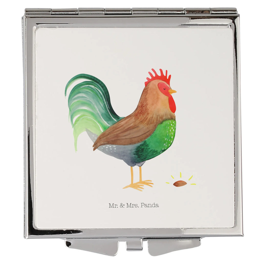 Handtaschenspiegel quadratisch Hahn mit Korn Handspiegel Für Damen, Handspiegel Mit Hülle, Taschen-Kosmetikspiegel, Runder Taschenspiegel, Handtaschenspiegel, Quadratischer Handspiegel, Deko Handspiegel, Tragbarer Spiegel, Spiegel Für Handtasche, Klappbarer Taschenspiegel, Schminkspiegel To Go, Design Taschenspiegel, Klappspiegel, Vintage Kompaktspiegel, Spiegel Für Make-Up Tasche, Kosmetikspiegel Klein, Reise Spiegel, Kompaktspiegel, Klappbarer Handspiegel, Spiegel Für Unterwegs, Taschenspiegel, Spiegel Für Schminktasche, Mini Spiegel, Silber, Schminkspiegel Kompakt, Handspiegel Geschenkidee, Handspiegel Zum Mitnehmen, Landwirtin, Hoftiere, Landwirt, Bauernhof, Korn, Eier, Henne, Hahn, Natur