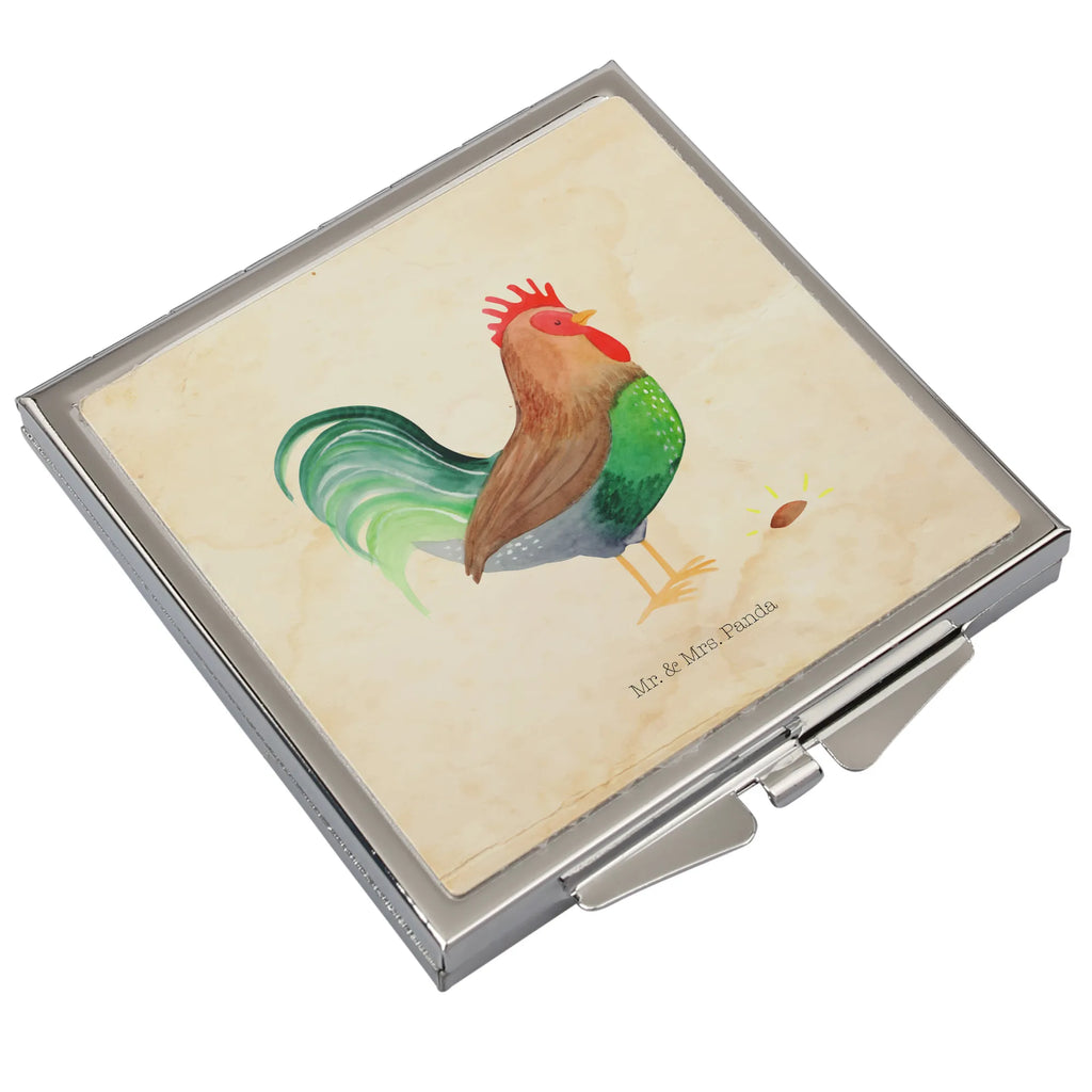 Handtaschenspiegel quadratisch Hahn mit Korn Handspiegel Für Damen, Handspiegel Mit Hülle, Taschen-Kosmetikspiegel, Runder Taschenspiegel, Handtaschenspiegel, Quadratischer Handspiegel, Deko Handspiegel, Tragbarer Spiegel, Spiegel Für Handtasche, Klappbarer Taschenspiegel, Schminkspiegel To Go, Design Taschenspiegel, Klappspiegel, Vintage Kompaktspiegel, Spiegel Für Make-Up Tasche, Kosmetikspiegel Klein, Reise Spiegel, Kompaktspiegel, Klappbarer Handspiegel, Spiegel Für Unterwegs, Taschenspiegel, Spiegel Für Schminktasche, Mini Spiegel, Silber, Schminkspiegel Kompakt, Handspiegel Geschenkidee, Handspiegel Zum Mitnehmen, Landwirtin, Hoftiere, Landwirt, Bauernhof, Korn, Eier, Henne, Hahn, Natur