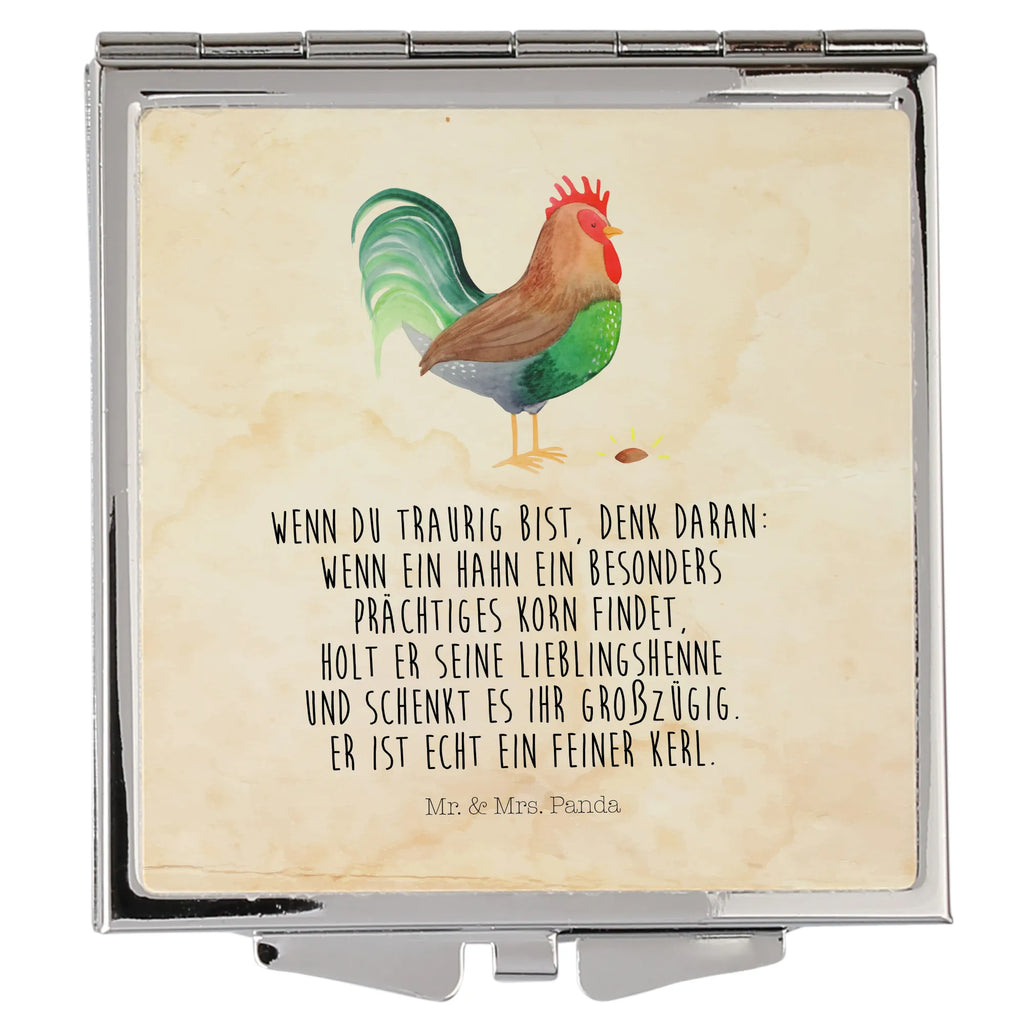 Handtaschenspiegel quadratisch Hahn mit Korn Handspiegel Für Damen, Handspiegel Mit Hülle, Taschen-Kosmetikspiegel, Runder Taschenspiegel, Handtaschenspiegel, Quadratischer Handspiegel, Deko Handspiegel, Tragbarer Spiegel, Spiegel Für Handtasche, Klappbarer Taschenspiegel, Schminkspiegel To Go, Design Taschenspiegel, Klappspiegel, Vintage Kompaktspiegel, Spiegel Für Make-Up Tasche, Kosmetikspiegel Klein, Reise Spiegel, Kompaktspiegel, Klappbarer Handspiegel, Spiegel Für Unterwegs, Taschenspiegel, Spiegel Für Schminktasche, Mini Spiegel, Silber, Schminkspiegel Kompakt, Handspiegel Geschenkidee, Handspiegel Zum Mitnehmen, Landwirtin, Hoftiere, Landwirt, Bauernhof, Korn, Eier, Henne, Hahn, Natur