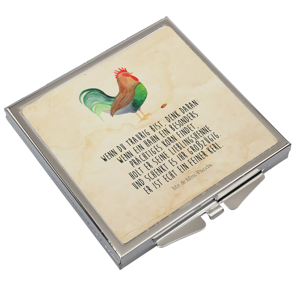 Handtaschenspiegel quadratisch Hahn mit Korn Handspiegel Für Damen, Handspiegel Mit Hülle, Taschen-Kosmetikspiegel, Runder Taschenspiegel, Handtaschenspiegel, Quadratischer Handspiegel, Deko Handspiegel, Tragbarer Spiegel, Spiegel Für Handtasche, Klappbarer Taschenspiegel, Schminkspiegel To Go, Design Taschenspiegel, Klappspiegel, Vintage Kompaktspiegel, Spiegel Für Make-Up Tasche, Kosmetikspiegel Klein, Reise Spiegel, Kompaktspiegel, Klappbarer Handspiegel, Spiegel Für Unterwegs, Taschenspiegel, Spiegel Für Schminktasche, Mini Spiegel, Silber, Schminkspiegel Kompakt, Handspiegel Geschenkidee, Handspiegel Zum Mitnehmen, Landwirtin, Hoftiere, Landwirt, Bauernhof, Korn, Eier, Henne, Hahn, Natur