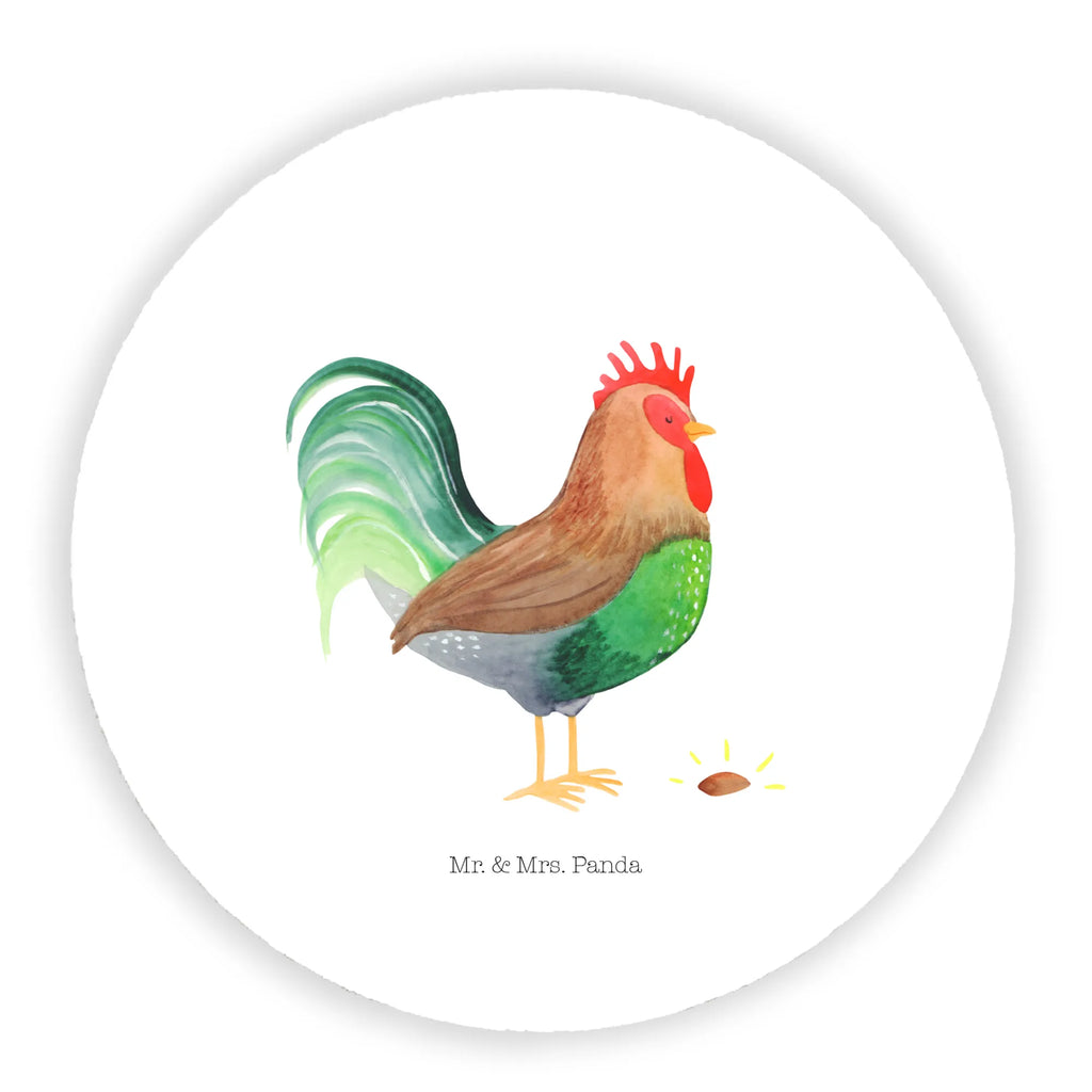 Okrągły magnes kogut ziarno Dekomagnet, Pinnwandmagnet, Notiz Magnet, Kühlschrankmagnet, Kühlschrank Dekoration, Whiteboard Magnet, Motivmagnete, Souvenir Magnet, Bauernhof, Hoftiere, Landwirt, Landwirtin, Eier, Hahn, Natur, Henne, Korn