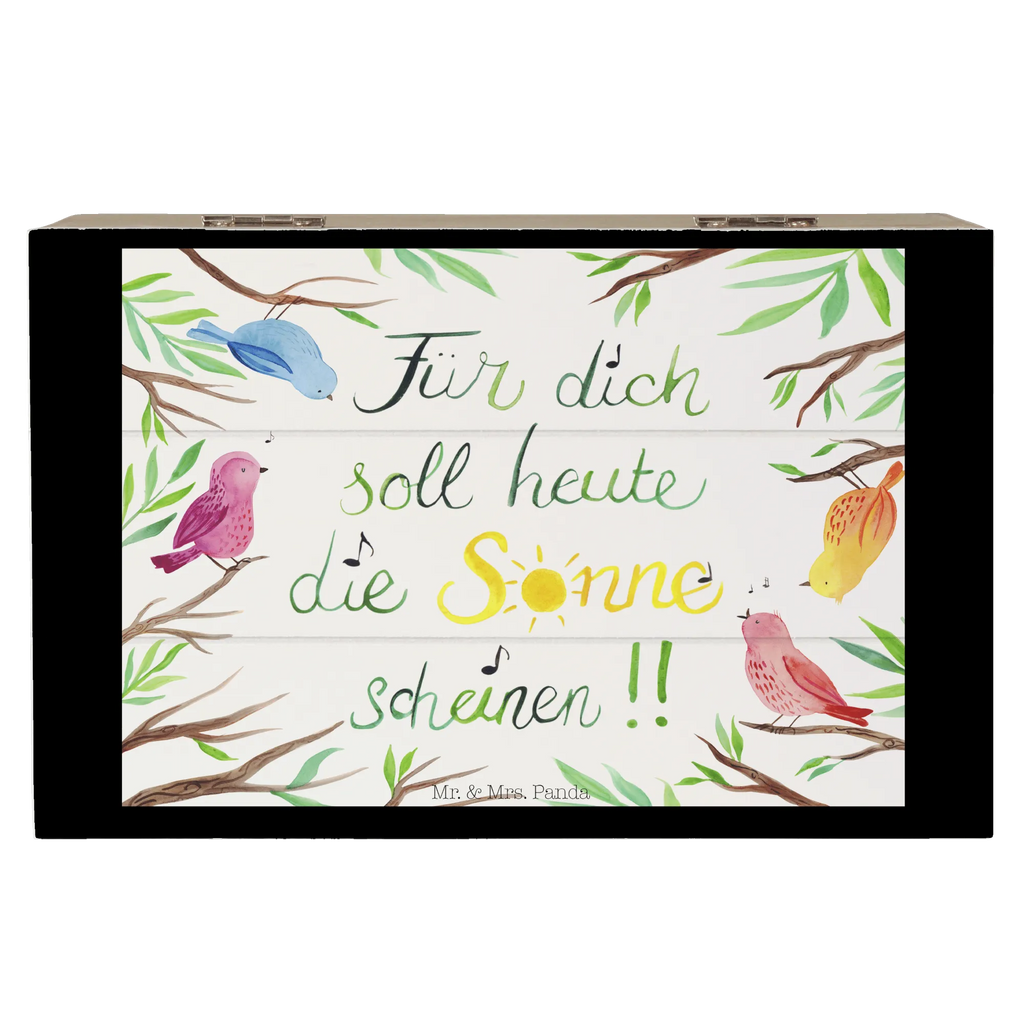 Skrzynia drewniana Ptaki Słońce Dekoracje kwiatowe, dekoracje wiosenne, dekoracje letnie, dekoracja, pozytywna wiadomość, miłośnik natury, na zewnątrz, natura, przygoda