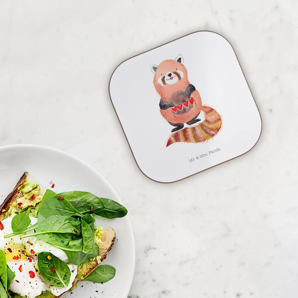 Podkładka Czerwony Panda Motywy zwierzęce, dobra energia, zabawne powiedzonka, zwierzęta