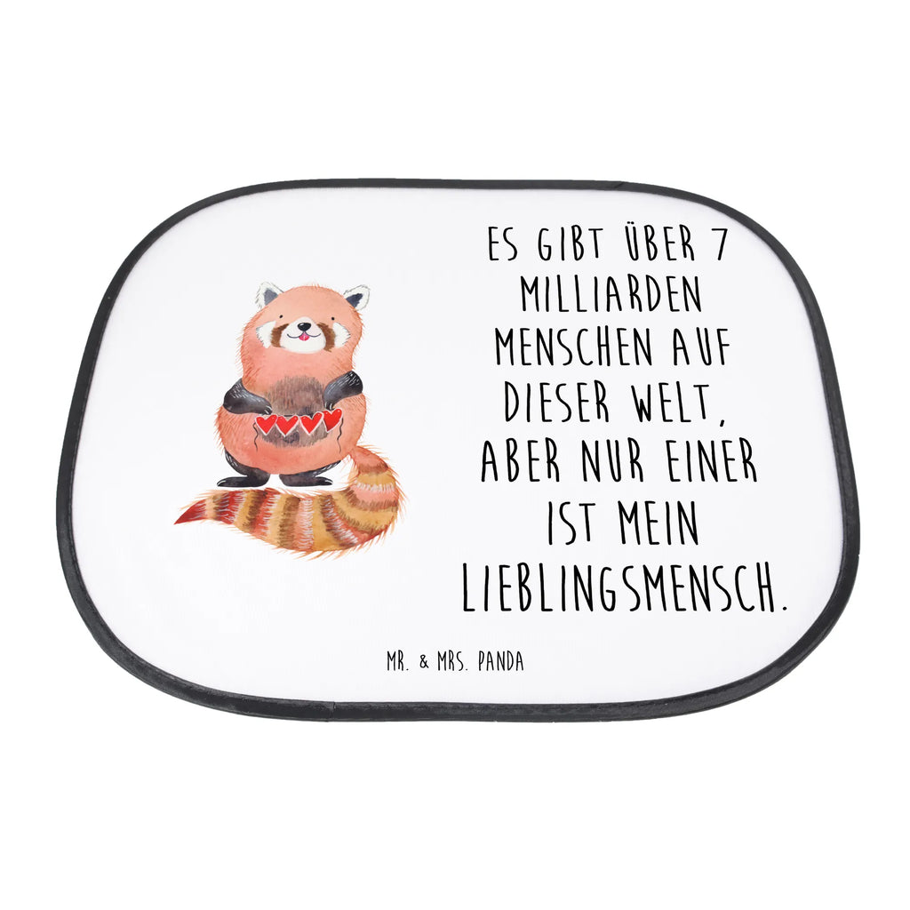 Osłona przeciwsłoneczna do samochodu Czerwony Panda Motywy zwierzęce, dobra energia, zabawne powiedzonka, zwierzęta