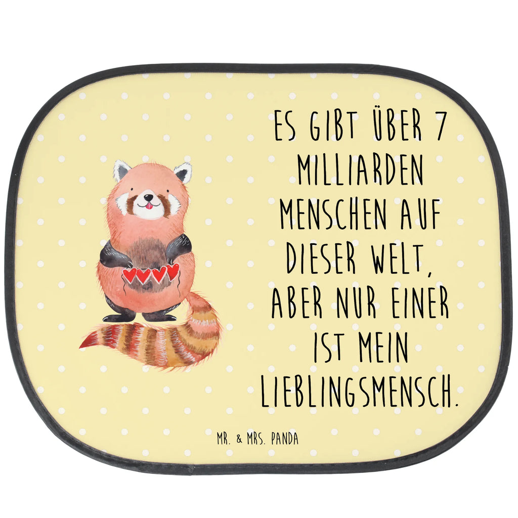 Osłona przeciwsłoneczna do samochodu Czerwony Panda Motywy zwierzęce, dobra energia, zabawne powiedzonka, zwierzęta