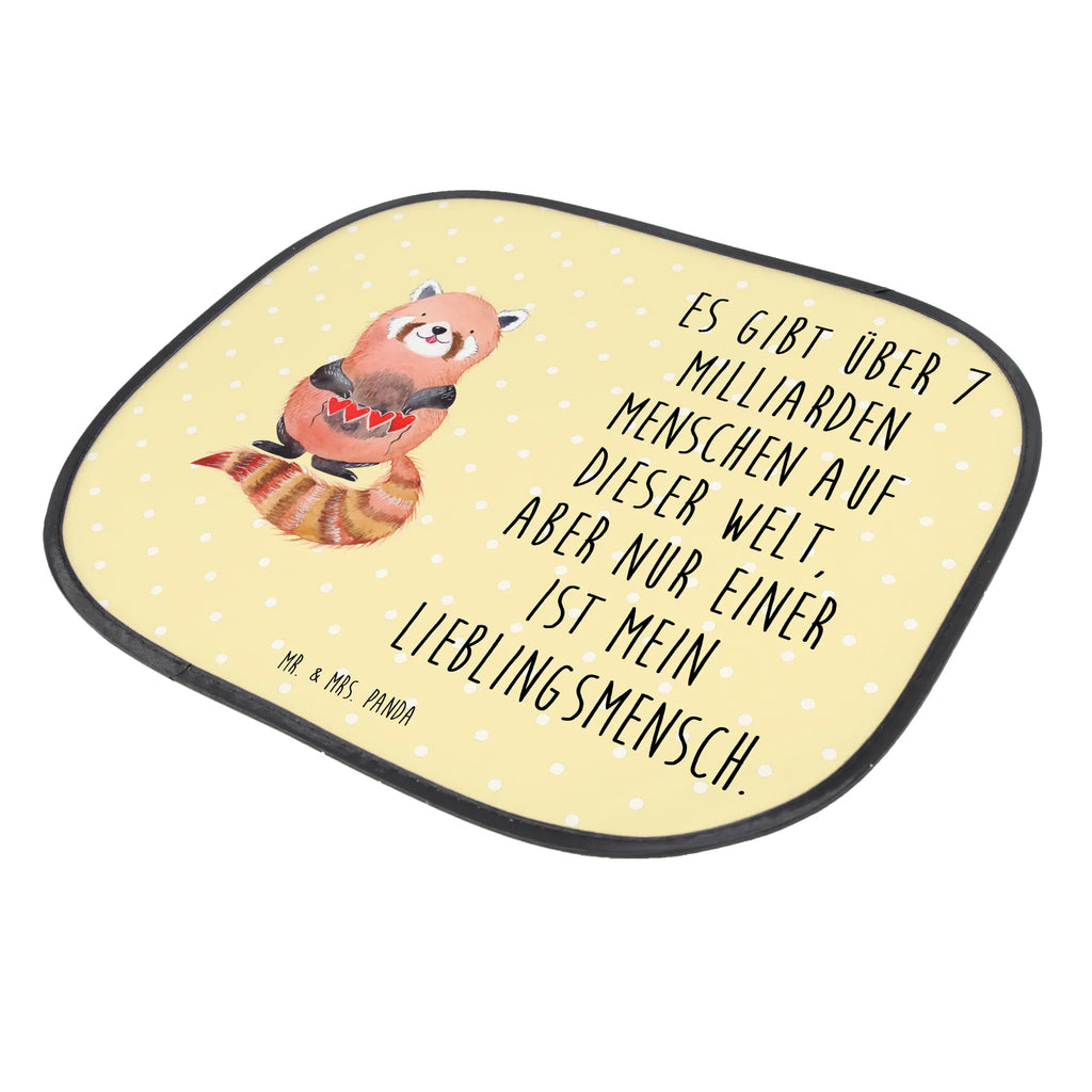 Osłona przeciwsłoneczna do samochodu Czerwony Panda Motywy zwierzęce, dobra energia, zabawne powiedzonka, zwierzęta