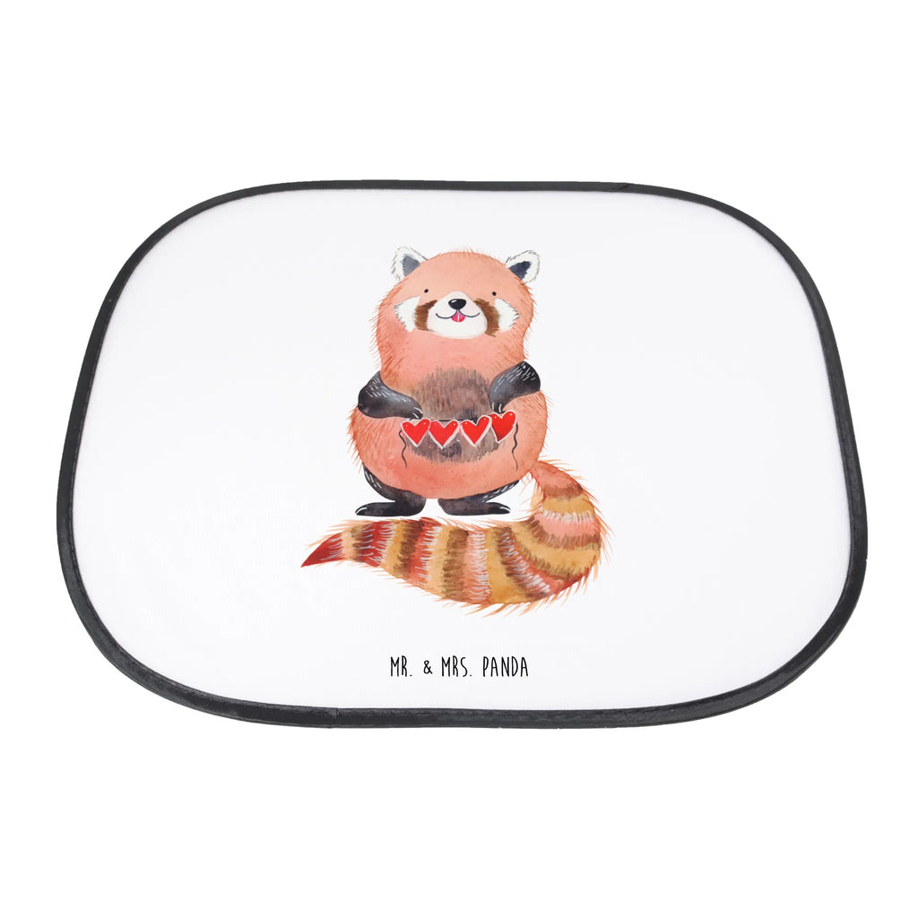 Osłona przeciwsłoneczna do samochodu Czerwony Panda Motywy zwierzęce, dobra energia, zabawne powiedzonka, zwierzęta