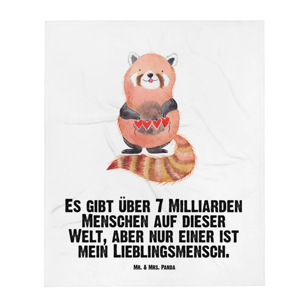 Kocyk dla niemowląt Czerwony Panda Motywy zwierzęce, dobra energia, zabawne powiedzonka, zwierzęta