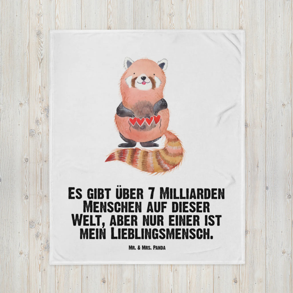 Kocyk dla niemowląt Czerwony Panda Motywy zwierzęce, dobra energia, zabawne powiedzonka, zwierzęta