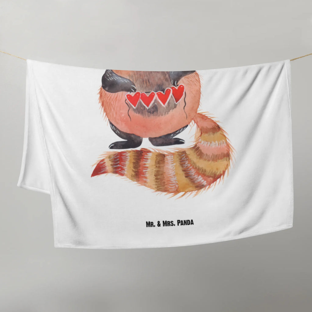 Kocyk dla niemowląt Czerwony Panda Motywy zwierzęce, dobra energia, zabawne powiedzonka, zwierzęta