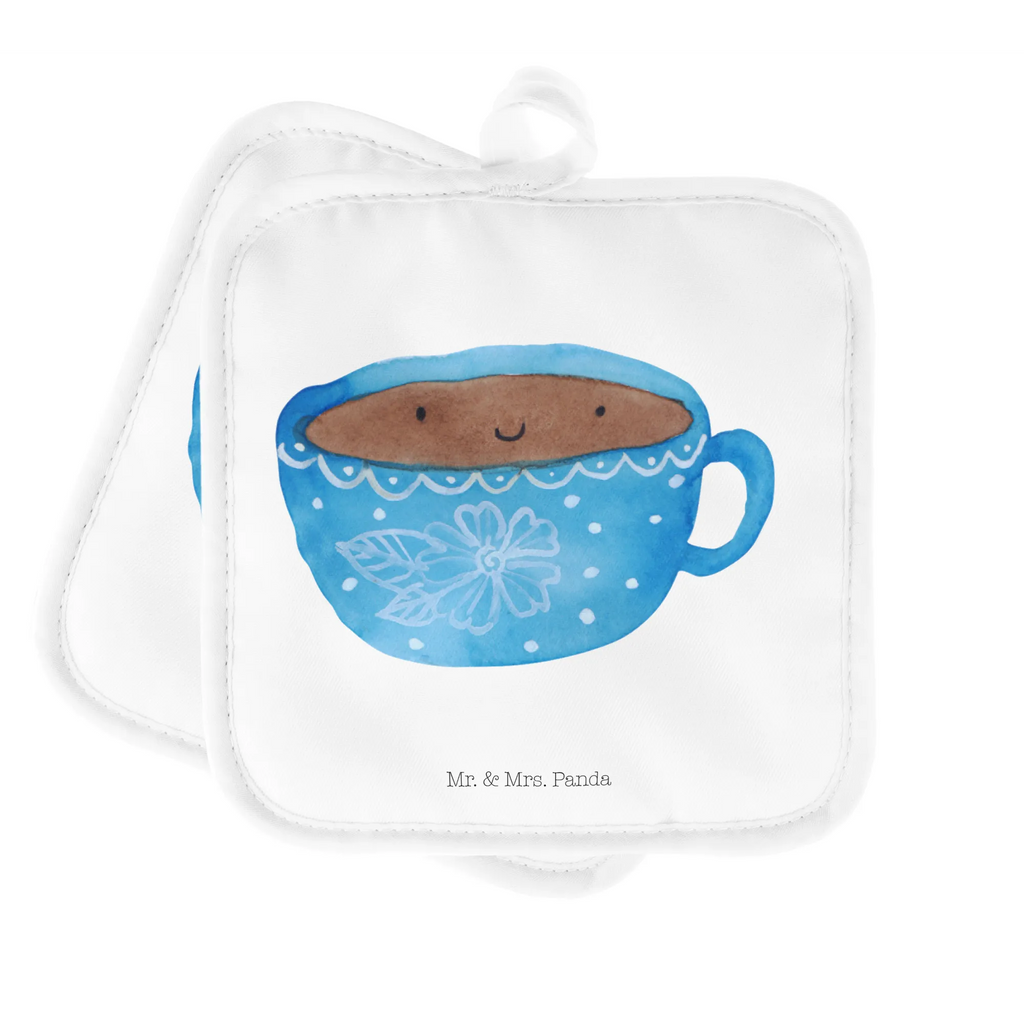 2er Set Topflappen  Kaffee Tasse Topflappenset, Topflappen Set, Topflappen, Topflappen 2er Set, Topfuntersetzer, 2er Set Topflappen, Topfhandschuhe, topfhalter, Tiere, Tiermotive, Gute Laune, Lustige Sprüche, Glücklich, Genuss, Geschmack, Liebe, Tasse, Kaffee