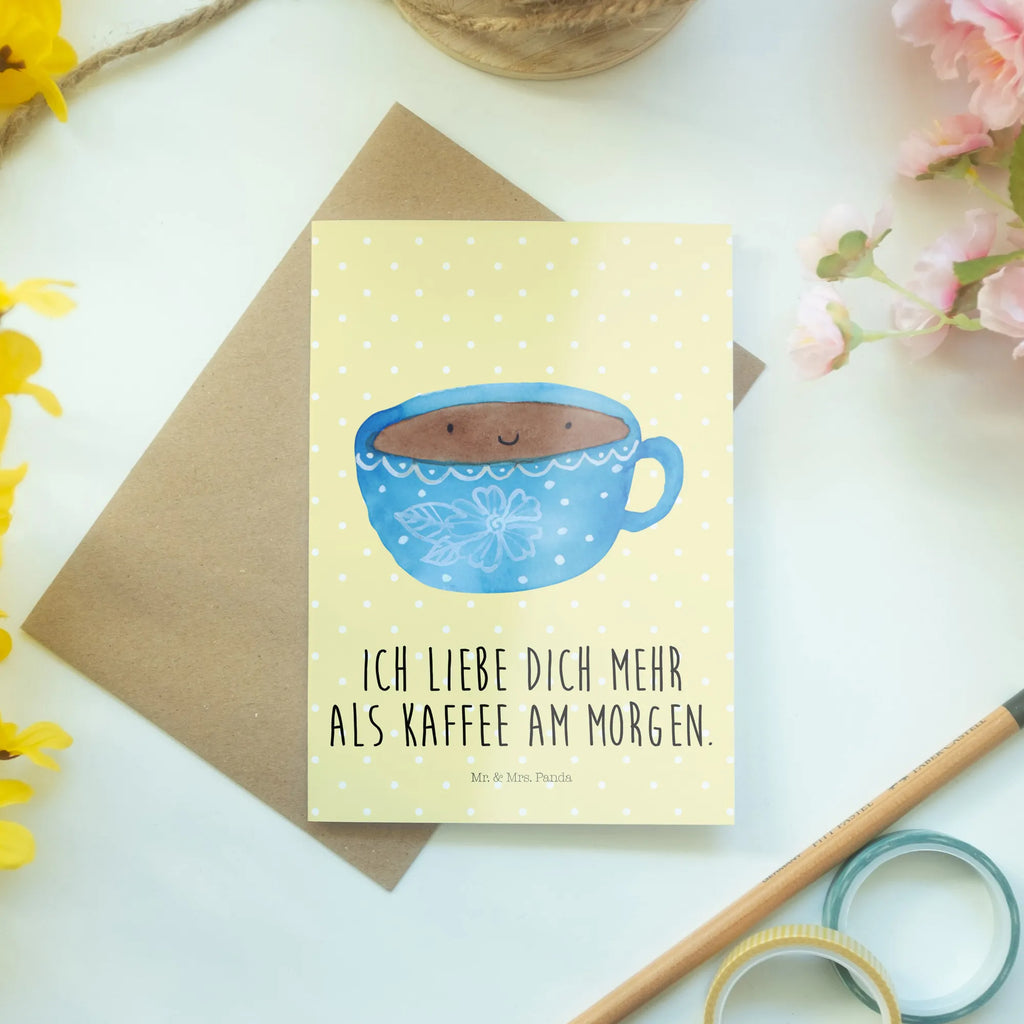 Grußkarte Kaffee Tasse neujahrskarte, jubiläumskarte, einladungskarten, Motivkarte, vatertagskarte, Grußkarte, firmungskarte, Grußkarten, osterkarte, Glückwunschkarte, osterkarten, genesungskarte, weihnachtskarten, babykarte, kommunionskarte, valentinstagskarte, Klappkarte, glückwunschkarten, hochzeitskarten, Beileidskarte, spruchkarte, abiturkarte, dankeskarten, Lustige Sprüche, Tiere, Tiermotive, Gute Laune, Genuss, Kaffee, Glücklich, Tasse, Liebe, Geschmack
