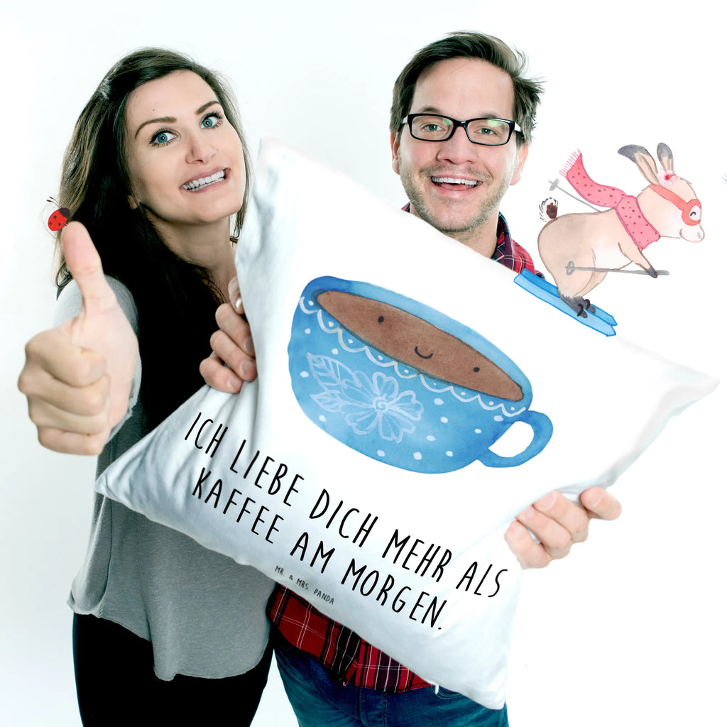 Cushion Coffee Cup settee, cushion, pad, pillow case, bedroom, 40x40, sofa, bed, couch, soft, 40 x 40, fluffy, Pillow, pillows, small animals, cute, funny, cute animal motives, hand drawn, small world, funny sayings, good mood, happy, gifts, gift ideas, special gifts, animal lover, card, love, pleasure, taste, cup, happiness, Coffee