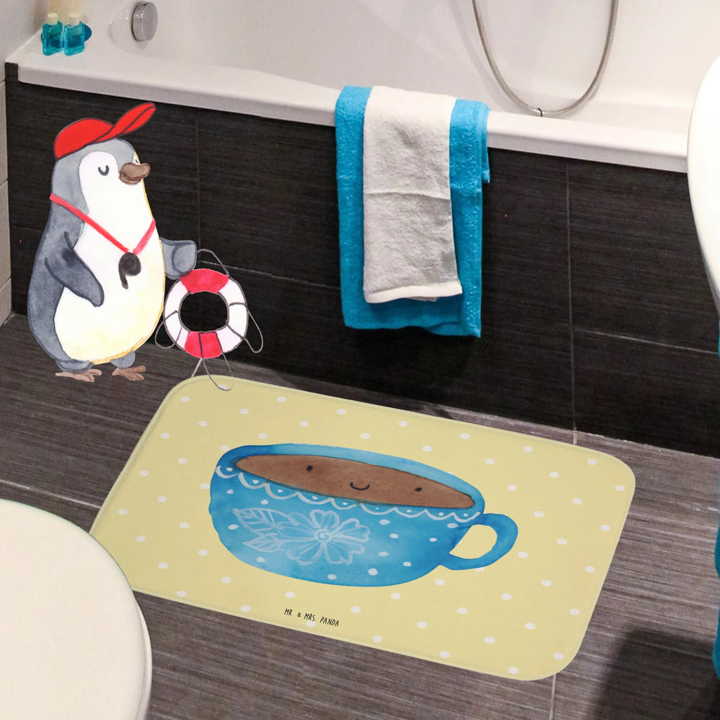 dywanik łazienkowy Kawa kubek Motywy zwierzęce, dobra energia, zabawne powiedzonka, zwierzęta