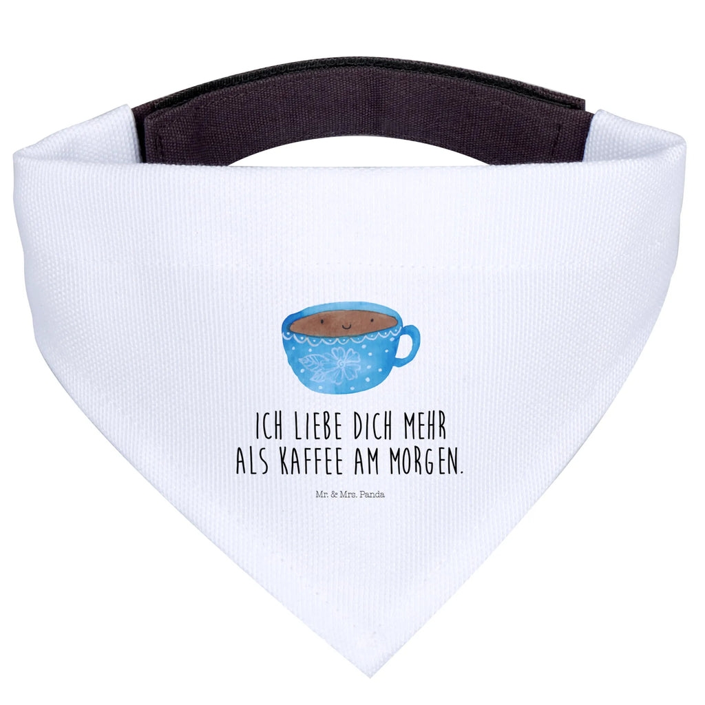 Hundehalstuch Kaffee Tasse Halstuch, Hundehalstuch, Mittel, Tuch, Mittelgroße Hunde, Hunde, Lustige Sprüche, Tiere, Tiermotive, Gute Laune, Kaffee, Tasse, Liebe, Glücklich, Genuss, Geschmack
