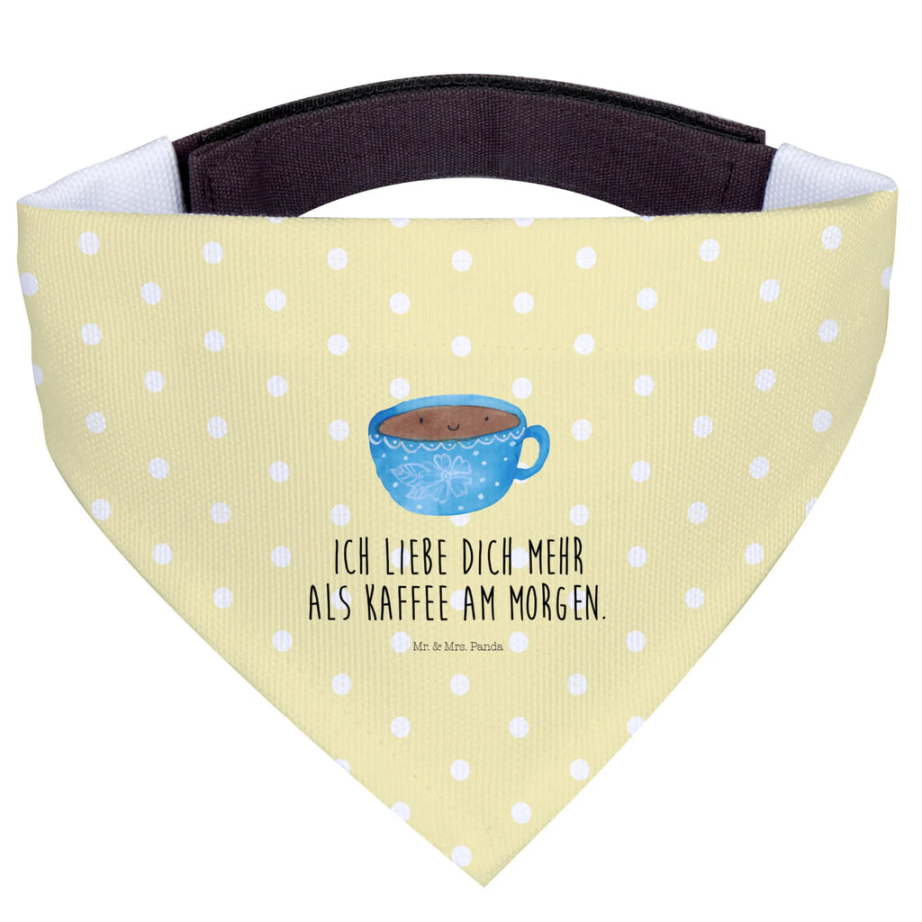 Hundehalstuch Kaffee Tasse Halstuch, Hundehalstuch, Mittel, Tuch, Mittelgroße Hunde, Hunde, Lustige Sprüche, Tiere, Tiermotive, Gute Laune, Kaffee, Tasse, Liebe, Glücklich, Genuss, Geschmack