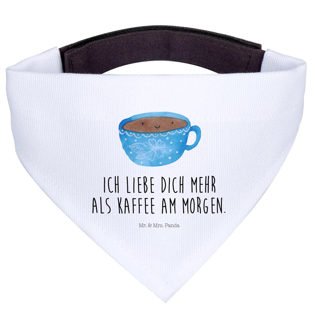 Hundehalstuch Kaffee Tasse Halstuch, Hundehalstuch, Mittel, Tuch, Mittelgroße Hunde, Hunde, Lustige Sprüche, Tiere, Tiermotive, Gute Laune, Kaffee, Tasse, Liebe, Glücklich, Genuss, Geschmack