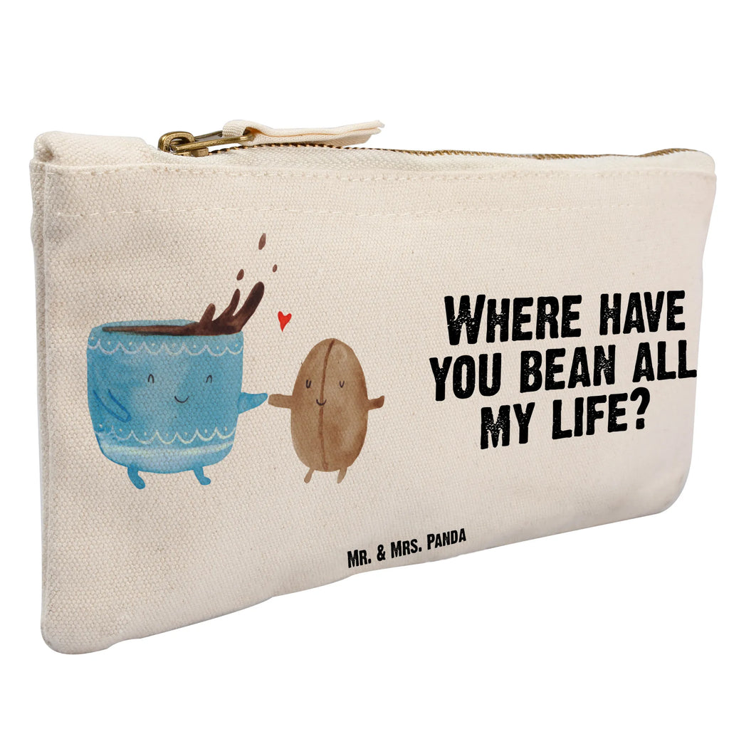 Make-up bag Coffee Bean Mäppchen, pencil case, Schminkbeutel, Waschbeutel, Stiftemäppchen, aufbewahrungsbeutel, beauty tasche, aufbewahrungstasche, Etui, Kosmetiktasche, pinsel tasche, Waschtasche, kosmetiktäschchen, Schminktasche, toiletry bag, Federmappe, Schlampermäppchen, beauty case, Schminktäschchen, Kulturbeutel, Kosmetikbeutel, Kulturtasche, utensilientasche, Tiermotive, Tiere, Lustige Sprüche, Gute Laune, Kaffee, Genuss, Glück, Kaffeebohne, Zufriedenheit