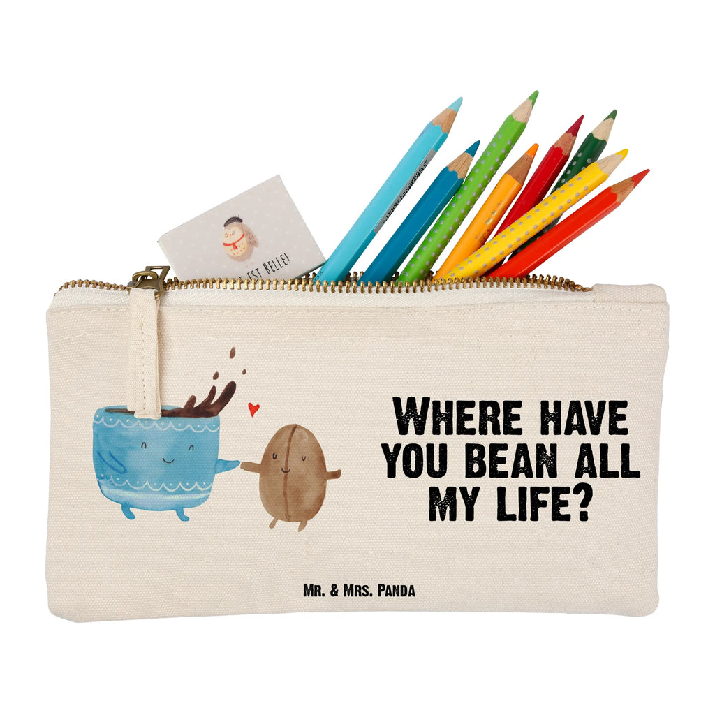 Make-up bag Coffee Bean Mäppchen, pencil case, Schminkbeutel, Waschbeutel, Stiftemäppchen, aufbewahrungsbeutel, beauty tasche, aufbewahrungstasche, Etui, Kosmetiktasche, pinsel tasche, Waschtasche, kosmetiktäschchen, Schminktasche, toiletry bag, Federmappe, Schlampermäppchen, beauty case, Schminktäschchen, Kulturbeutel, Kosmetikbeutel, Kulturtasche, utensilientasche, Tiermotive, Tiere, Lustige Sprüche, Gute Laune, Kaffee, Genuss, Glück, Kaffeebohne, Zufriedenheit