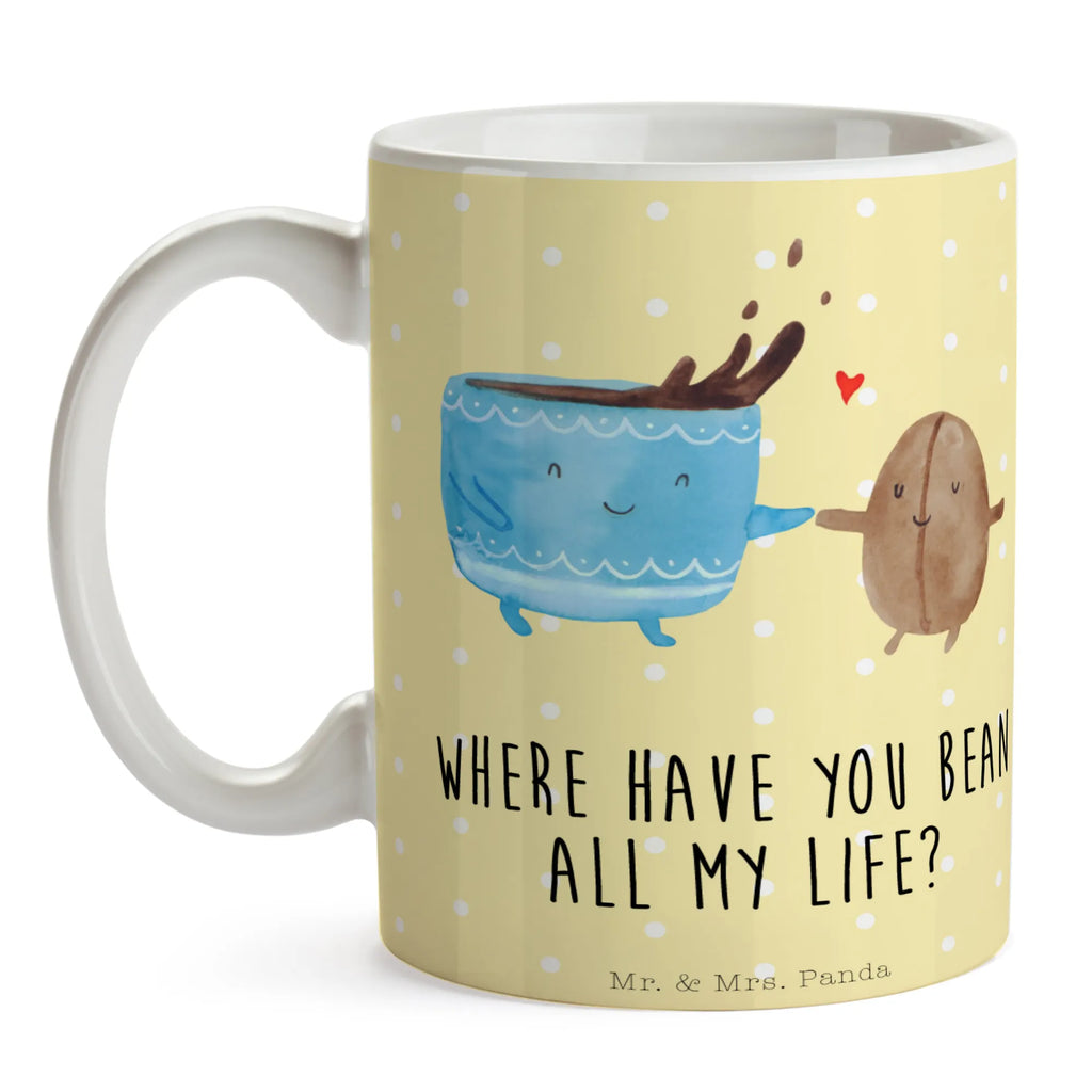 Tasse Kaffee Bohne Tasse, Tasse mit Zitaten, Teetasse, Keramiktasse, Bürotasse, Tasse mit Motiven, Porzellantasse, Kaffeetasse, Geschenktasse, Tiermotive, Gute Laune, lustige Sprüche, Tiere, Glück, Genuss, Kaffeebohne, Kaffee, Zufriedenheit