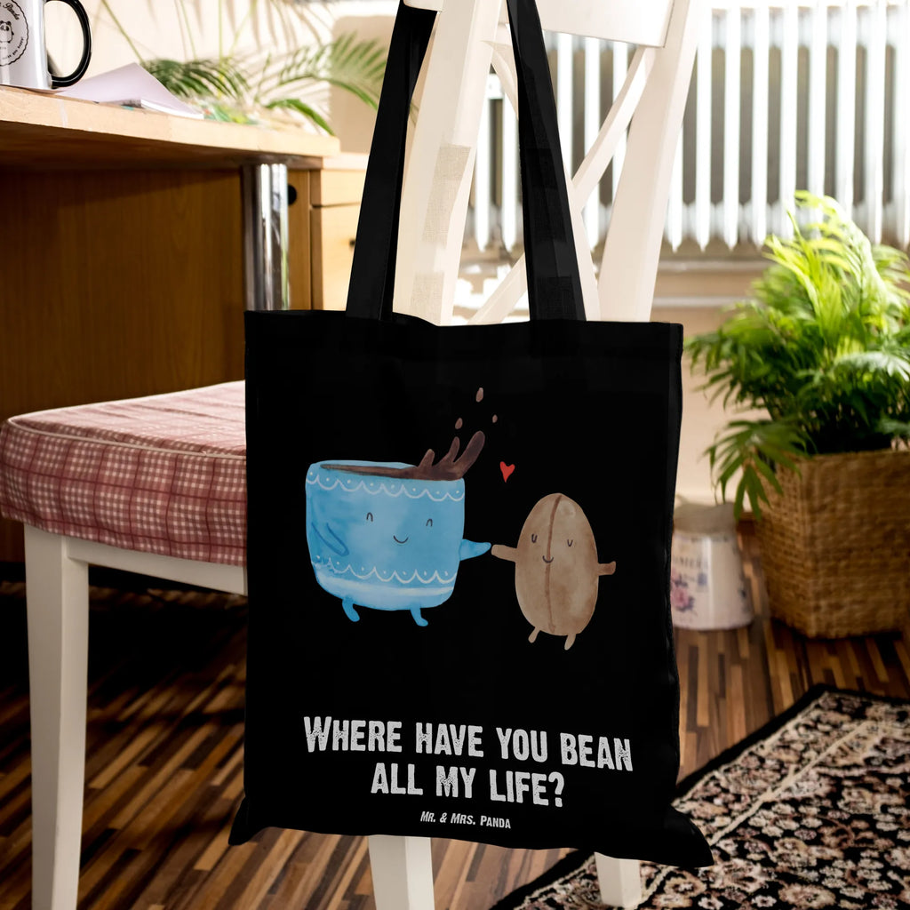 Tote bag Coffee Bean pouch, shoulder bag, cotton bag, cloth bag, shopper, bag, shopping bag, jute bag, Carrier bag, small animals, cute, funny, cute animal motives, hand drawn, small world, funny sayings, good mood, happy, gifts, gift ideas, special gifts, animal lover, card, coffee bean, happiness, pleasure, satisfaction, Coffee