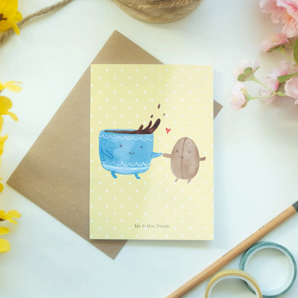 Greetings card Coffee Bean abiturkarte, Klappkarte, babykarte, Motivkarte, vatertagskarte, einladungskarten, hochzeitskarten, Glückwunschkarte, dankeskarten, glückwunschkarten, osterkarten, genesungskarte, valentinstagskarte, jubiläumskarte, Grußkarte, neujahrskarte, weihnachtskarten, osterkarte, Grußkarten, firmungskarte, kommunionskarte, spruchkarte, Beileidskarte, Tiere, Tiermotive, Gute Laune, Lustige Sprüche, Genuss, Kaffee, Zufriedenheit, Kaffeebohne, Glück