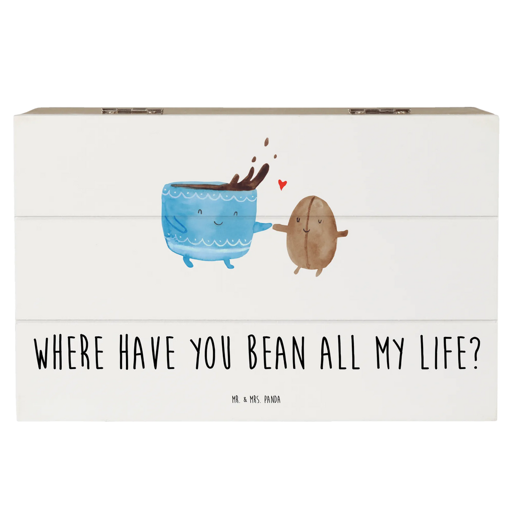 Holzkiste Kaffee Bohne Geschenkdose, Schatulle, Dekokiste, Truhe, XXL, Geschenkbox, Erinnerungskiste, Aufbewahrungsbox, Erinnerungsbox, Kiste, Holzkiste, Schatzkiste, Tiermotive, Gute Laune, lustige Sprüche, Tiere, Genuss, Glück, Zufriedenheit, Kaffee, Kaffeebohne