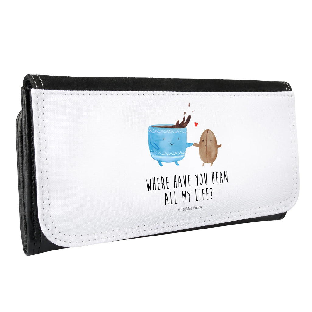 Ladies purse Coffee Bean XXL, Wallets, Purse, Wallet, Ladies, Large, small animals, cute, funny, cute animal motives, hand drawn, small world, funny sayings, good mood, happy, gifts, gift ideas, special gifts, animal lover, card, happiness, satisfaction, coffee bean, Coffee, pleasure