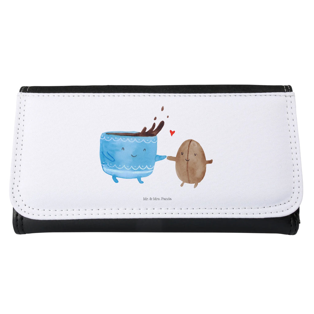 Ladies purse Coffee Bean XXL, Wallets, Purse, Wallet, Ladies, Large, small animals, cute, funny, cute animal motives, hand drawn, small world, funny sayings, good mood, happy, gifts, gift ideas, special gifts, animal lover, card, happiness, satisfaction, coffee bean, Coffee, pleasure