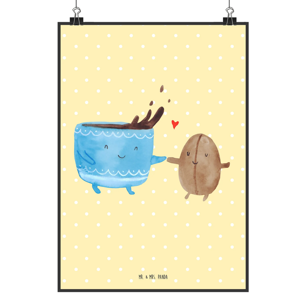 Poster Kaffee Bohne kunstdruck poster, Plakat, Poster, Kunstdruck, Mr. & Mrs. Panda Poster, Wandposter, Wanddeko Bild, Wanddekoration, Bild, wandkunst, Bild für Wand, Designposter, Deko Bild, kunstposter, wanddeko, grafikposter, drucke, kunst für die wand, Posterdruck, Wandbild, Wandschmuck, wanddruck, Gute Laune, Tiermotive, Tiere, Lustige Sprüche, Glück, Genuss, Kaffeebohne, Kaffee, Zufriedenheit