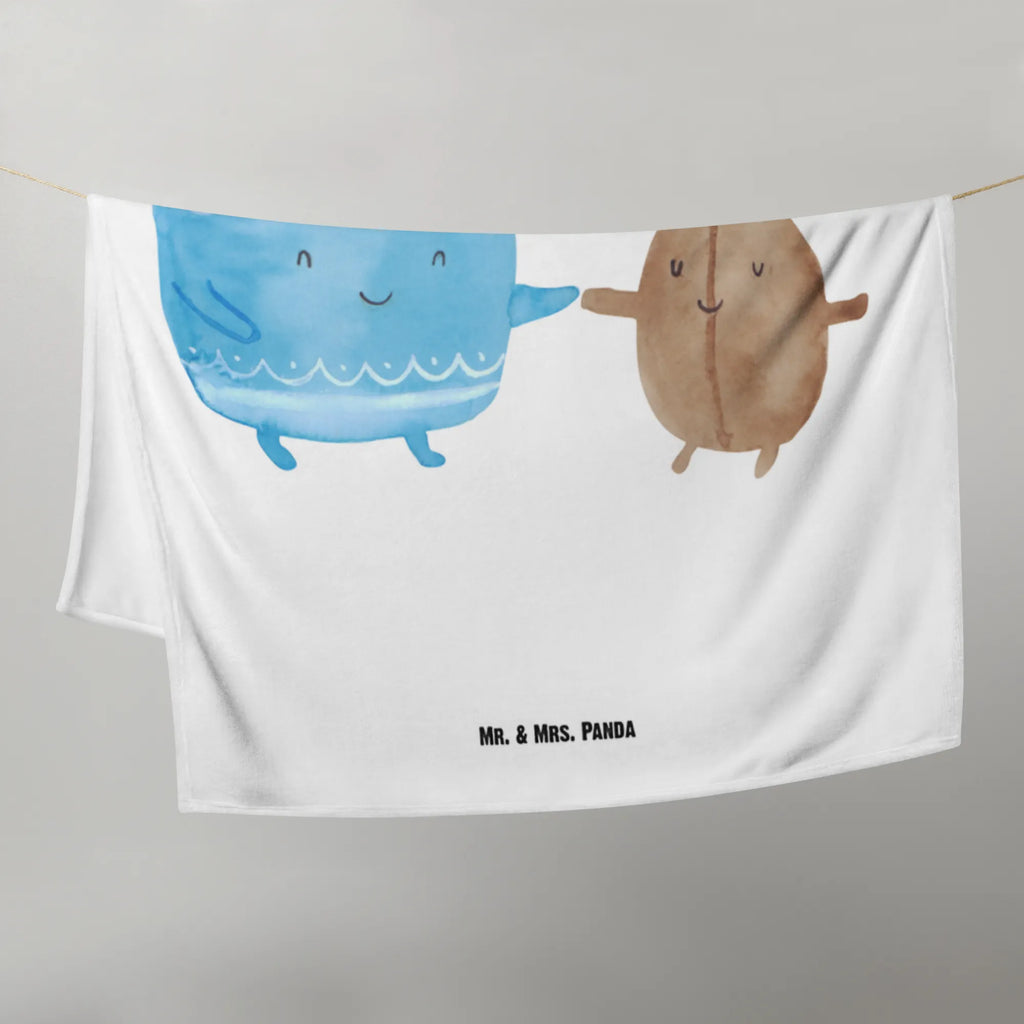 Baby blanket Coffee Bean Geschenk Geburt, Babyecke Kuscheldecke, Babydecke, Krabbeldecke, Babygeschenk, Tiermotive, Gute Laune, lustige Sprüche, Tiere, Genuss, Zufriedenheit, Kaffee, Glück, Kaffeebohne