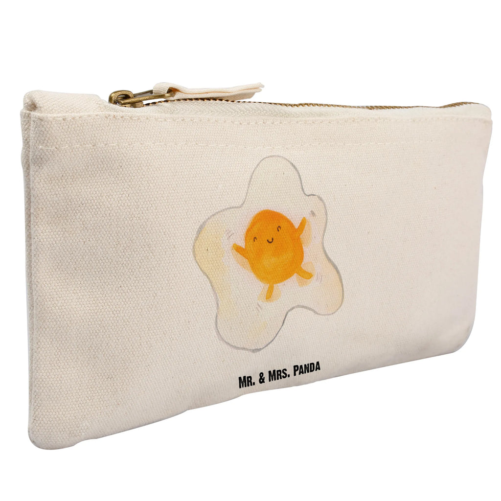 torebka na makijaż jajko sadzone jajko Schlampermäppchen, beauty case, Stiftemäppchen, toiletry bag, Kulturbeutel, Kulturtasche, Kosmetikbeutel, kosmetiktäschchen, pinsel tasche, Schminkbeutel, Schminktäschchen, aufbewahrungsbeutel, Kosmetiktasche, pencil case, beauty tasche, Mäppchen, Etui, aufbewahrungstasche, Federmappe, Schminktasche, Waschtasche, Waschbeutel, utensilientasche, Tiermotive, Tiere, Lustige Sprüche, Gute Laune, Tag, Schön, Liebe, Glücklich, Spiegelei, Ei