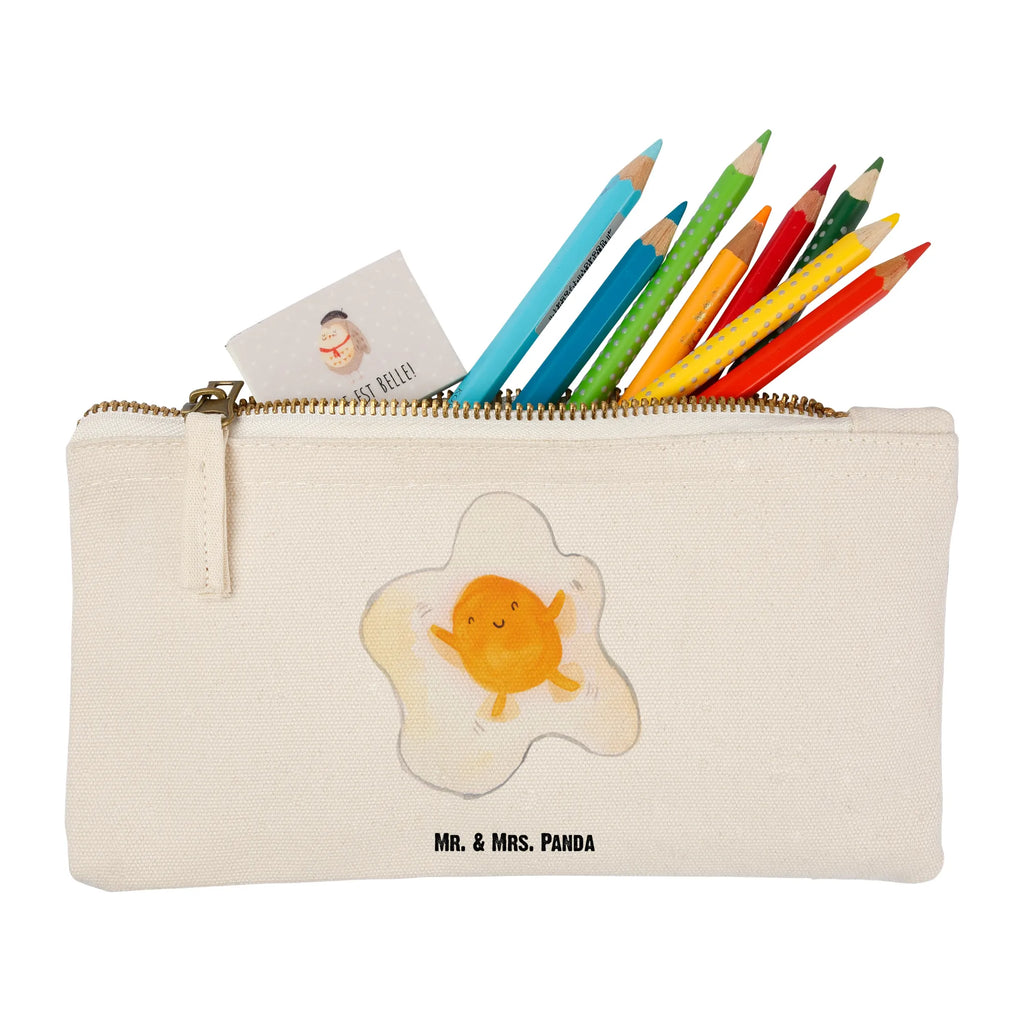 torebka na makijaż jajko sadzone jajko Schlampermäppchen, beauty case, Stiftemäppchen, toiletry bag, Kulturbeutel, Kulturtasche, Kosmetikbeutel, kosmetiktäschchen, pinsel tasche, Schminkbeutel, Schminktäschchen, aufbewahrungsbeutel, Kosmetiktasche, pencil case, beauty tasche, Mäppchen, Etui, aufbewahrungstasche, Federmappe, Schminktasche, Waschtasche, Waschbeutel, utensilientasche, Tiermotive, Tiere, Lustige Sprüche, Gute Laune, Tag, Schön, Liebe, Glücklich, Spiegelei, Ei