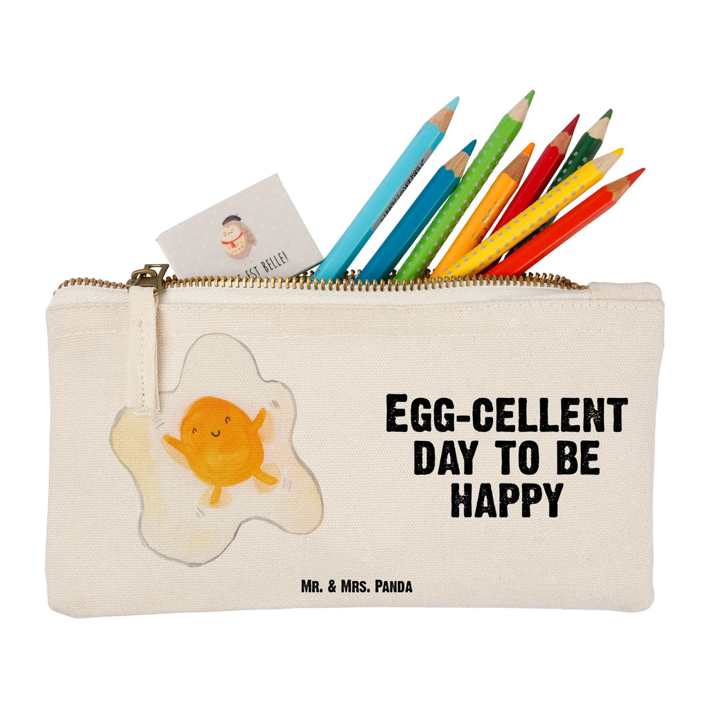 torebka na makijaż jajko sadzone jajko Schlampermäppchen, beauty case, Stiftemäppchen, toiletry bag, Kulturbeutel, Kulturtasche, Kosmetikbeutel, kosmetiktäschchen, pinsel tasche, Schminkbeutel, Schminktäschchen, aufbewahrungsbeutel, Kosmetiktasche, pencil case, beauty tasche, Mäppchen, Etui, aufbewahrungstasche, Federmappe, Schminktasche, Waschtasche, Waschbeutel, utensilientasche, Tiermotive, Tiere, Lustige Sprüche, Gute Laune, Tag, Schön, Liebe, Glücklich, Spiegelei, Ei