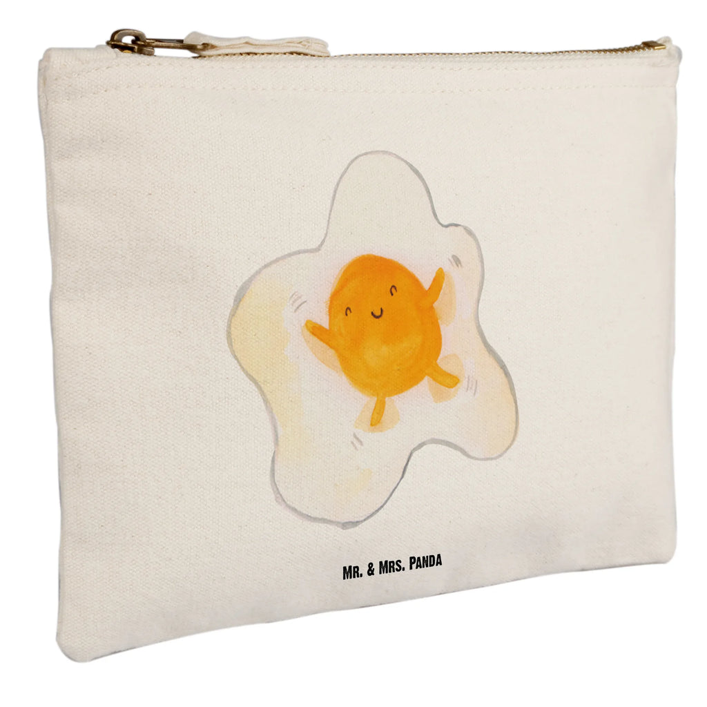 torebka na makijaż jajko sadzone jajko Schlampermäppchen, beauty case, Stiftemäppchen, toiletry bag, Kulturbeutel, Kulturtasche, Kosmetikbeutel, kosmetiktäschchen, pinsel tasche, Schminkbeutel, Schminktäschchen, aufbewahrungsbeutel, Kosmetiktasche, pencil case, beauty tasche, Mäppchen, Etui, aufbewahrungstasche, Federmappe, Schminktasche, Waschtasche, Waschbeutel, utensilientasche, Tiermotive, Tiere, Lustige Sprüche, Gute Laune, Tag, Schön, Liebe, Glücklich, Spiegelei, Ei