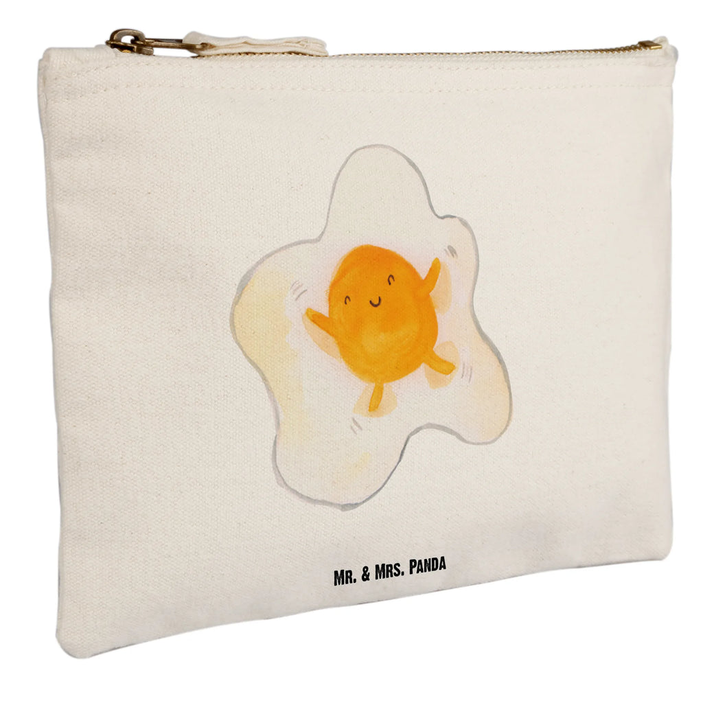 torebka na makijaż jajko sadzone jajko Schlampermäppchen, beauty case, Stiftemäppchen, toiletry bag, Kulturbeutel, Kulturtasche, Kosmetikbeutel, kosmetiktäschchen, pinsel tasche, Schminkbeutel, Schminktäschchen, aufbewahrungsbeutel, Kosmetiktasche, pencil case, beauty tasche, Mäppchen, Etui, aufbewahrungstasche, Federmappe, Schminktasche, Waschtasche, Waschbeutel, utensilientasche, Tiermotive, Tiere, Lustige Sprüche, Gute Laune, Tag, Schön, Liebe, Glücklich, Spiegelei, Ei