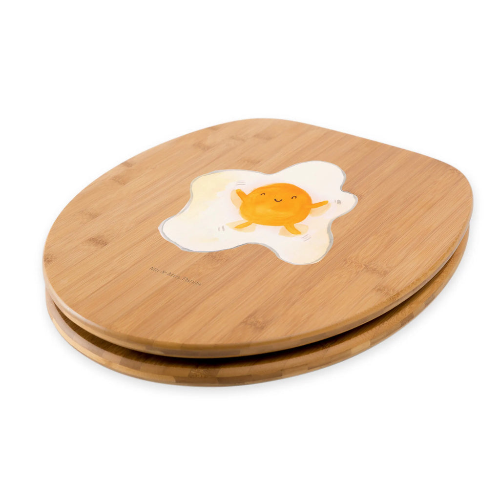 Motiv WC Sitz Spiegelei Ei Toilette, Klobrille, Toilettendeckel, Klodeckel, WC-Sitz, Tiermotive, Gute Laune, lustige Sprüche, Tiere, Tag, Schön, Liebe, Ei, Spiegelei, Glücklich