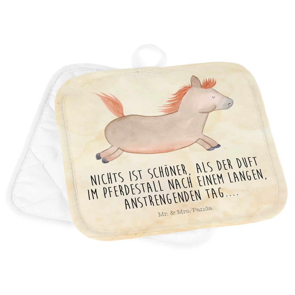 2er Set Topflappen  Pferd springt Topflappen, Topflappen 2er Set, 2er Set Topflappen, Topflappen Set, topfhalter, Topfhandschuhe, Topfuntersetzer, Topflappenset, Hoftiere, Bauernhof, Landwirt, Landwirtin, Pferde, Pferd, Pferdebesitzer, Ausreiten, Pony, Reiten, Stall, Pferdestall