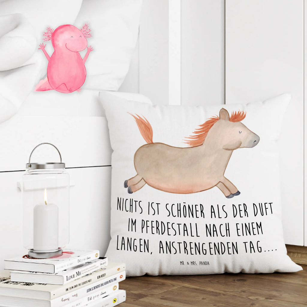 40x40 poduszka koń skakać Gospodarstwo, zwierzęta gospodarskie, rolnik, rolniczka