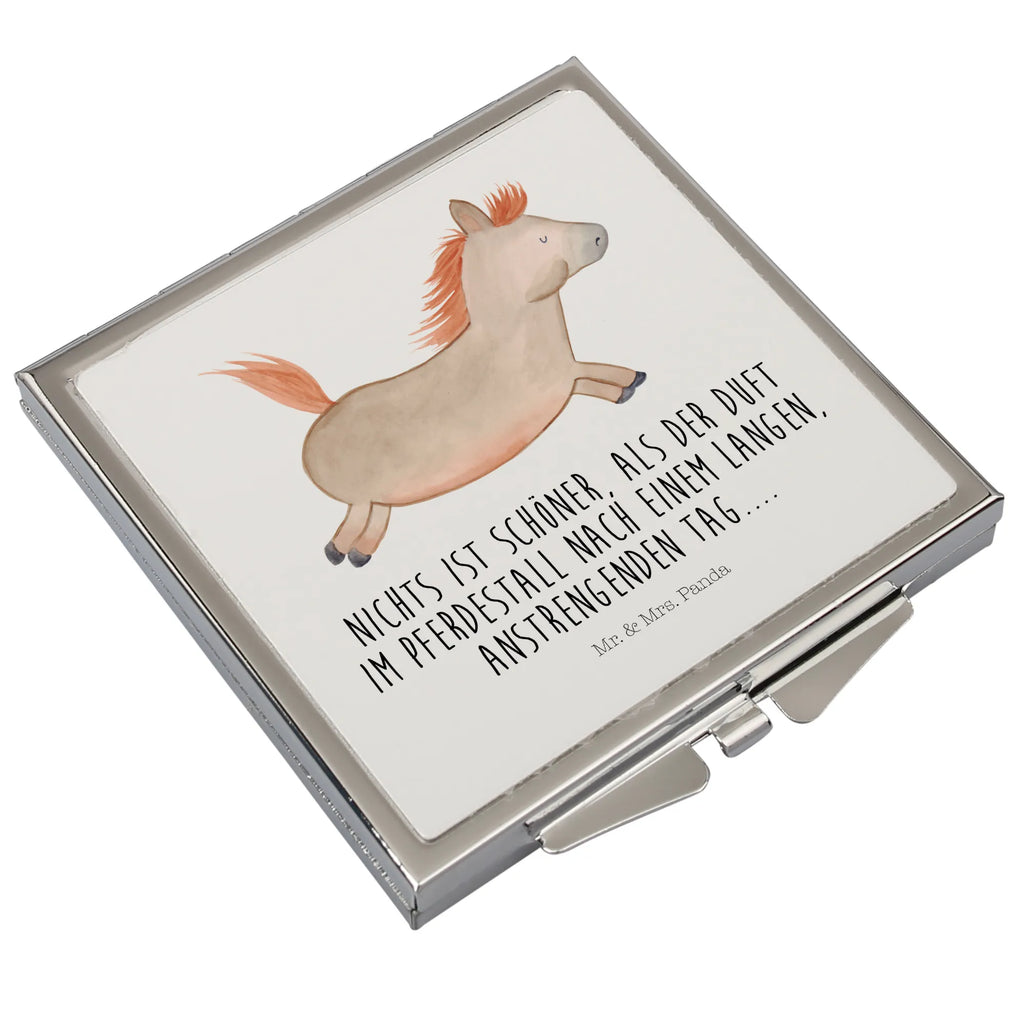 Handtaschenspiegel quadratisch Pferd springt Mini Spiegel, Klappbarer Taschenspiegel, Taschen-Kosmetikspiegel, Silber, Spiegel Für Unterwegs, Reise Spiegel, Kosmetikspiegel Klein, Handspiegel Zum Mitnehmen, Spiegel Für Schminktasche, Design Taschenspiegel, Spiegel Für Make-Up Tasche, Schminkspiegel Kompakt, Runder Taschenspiegel, Taschenspiegel, Klappspiegel, Klappbarer Handspiegel, Spiegel Für Handtasche, Schminkspiegel To Go, Kompaktspiegel, Handspiegel Mit Hülle, Handtaschenspiegel, Quadratischer Handspiegel, Handspiegel Für Damen, Handspiegel Geschenkidee, Tragbarer Spiegel, Deko Handspiegel, Vintage Kompaktspiegel, Landwirtin, Hoftiere, Landwirt, Bauernhof, Ausreiten, Pony, Pferd, Pferdebesitzer, Pferdestall, Pferde, Stall, Reiten