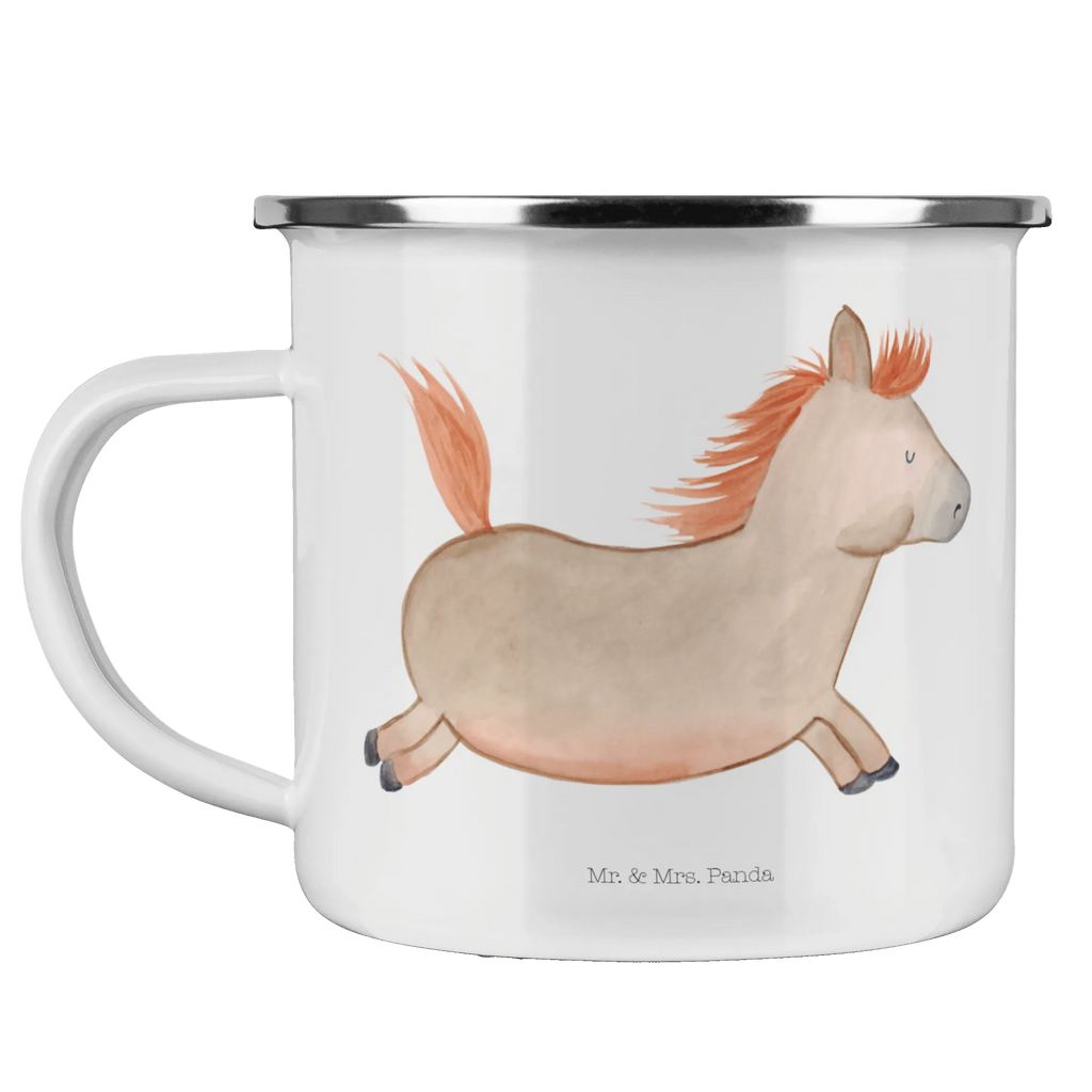 Enamel camping mug Horse Jump Pott, wanderbecher, metallbecher, Campingbecher, Reisebecher, blechbecher, Trinkbecher, Emaille Tasse, Emaille Becher, Metalltasse, Campingtasse, Teebecher, Tasse, emaillebecher, Blechtasse, reisetasse, Teetasse, Kaffeebecher, wandertasse, Emailletasse, Becher, Tasse Emaille, Kaffeetasse, becher emaille, Hoftiere, Bauernhof, Landwirt, Landwirtin, Pferdestall, Pony, Reiten, Ausreiten, Pferd, Pferdebesitzer, Pferde, Stall