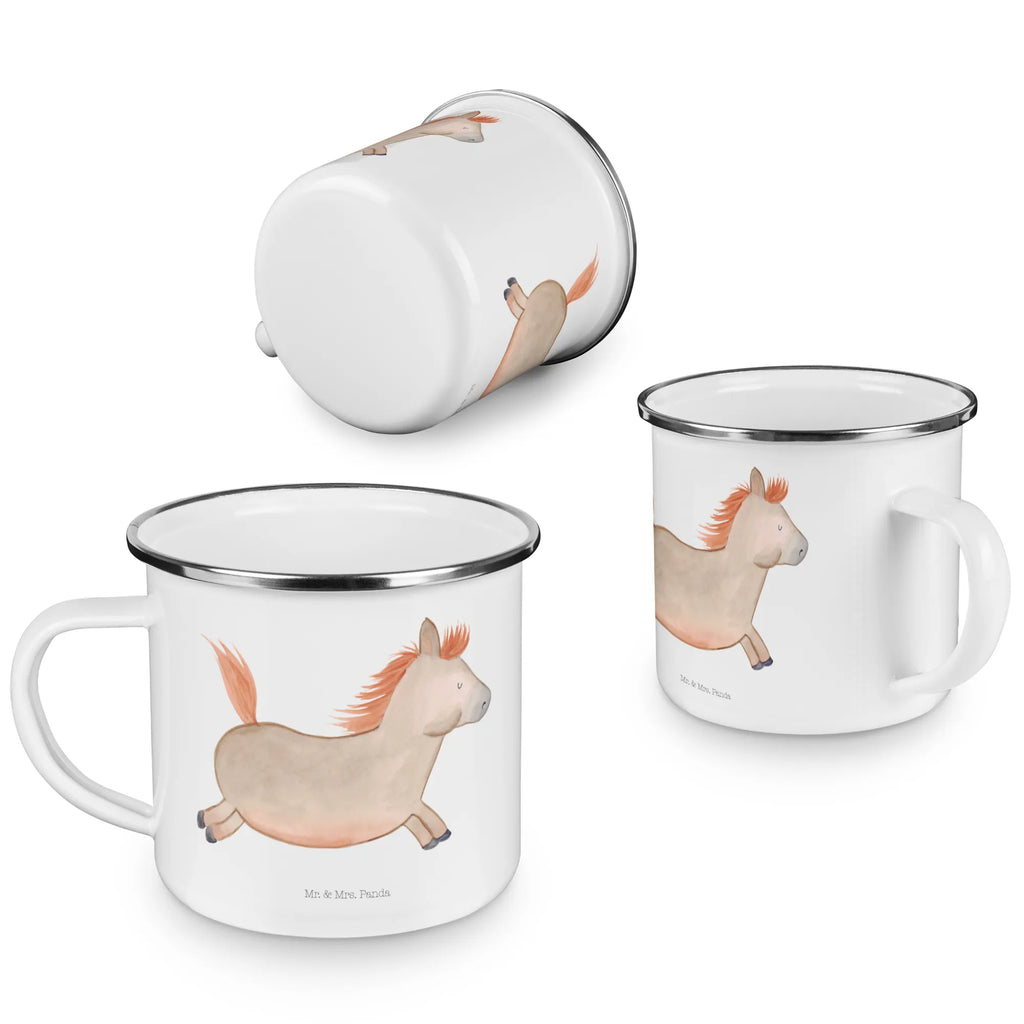 Enamel camping mug Horse Jump Pott, wanderbecher, metallbecher, Campingbecher, Reisebecher, blechbecher, Trinkbecher, Emaille Tasse, Emaille Becher, Metalltasse, Campingtasse, Teebecher, Tasse, emaillebecher, Blechtasse, reisetasse, Teetasse, Kaffeebecher, wandertasse, Emailletasse, Becher, Tasse Emaille, Kaffeetasse, becher emaille, Hoftiere, Bauernhof, Landwirt, Landwirtin, Pferdestall, Pony, Reiten, Ausreiten, Pferd, Pferdebesitzer, Pferde, Stall