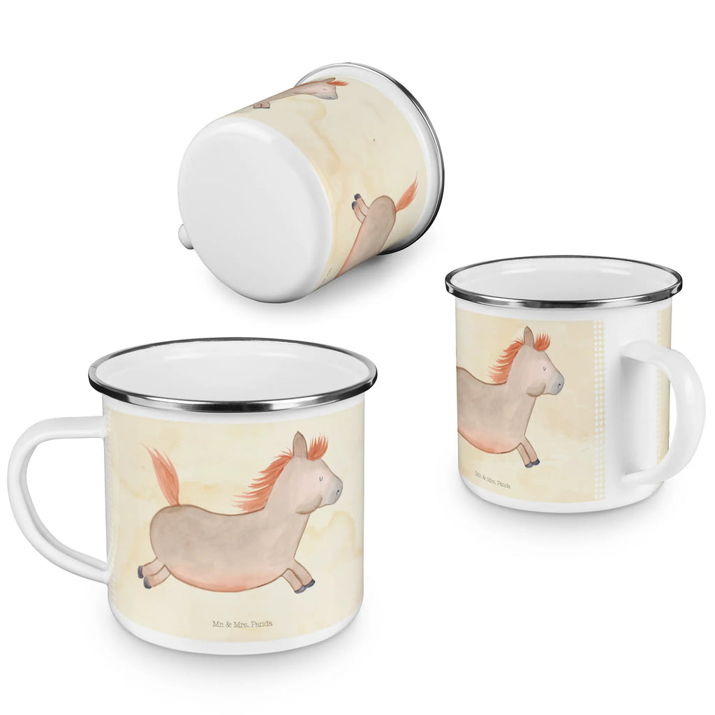 Enamel camping mug Horse Jump Pott, wanderbecher, metallbecher, Campingbecher, Reisebecher, blechbecher, Trinkbecher, Emaille Tasse, Emaille Becher, Metalltasse, Campingtasse, Teebecher, Tasse, emaillebecher, Blechtasse, reisetasse, Teetasse, Kaffeebecher, wandertasse, Emailletasse, Becher, Tasse Emaille, Kaffeetasse, becher emaille, Hoftiere, Bauernhof, Landwirt, Landwirtin, Pferdestall, Pony, Reiten, Ausreiten, Pferd, Pferdebesitzer, Pferde, Stall